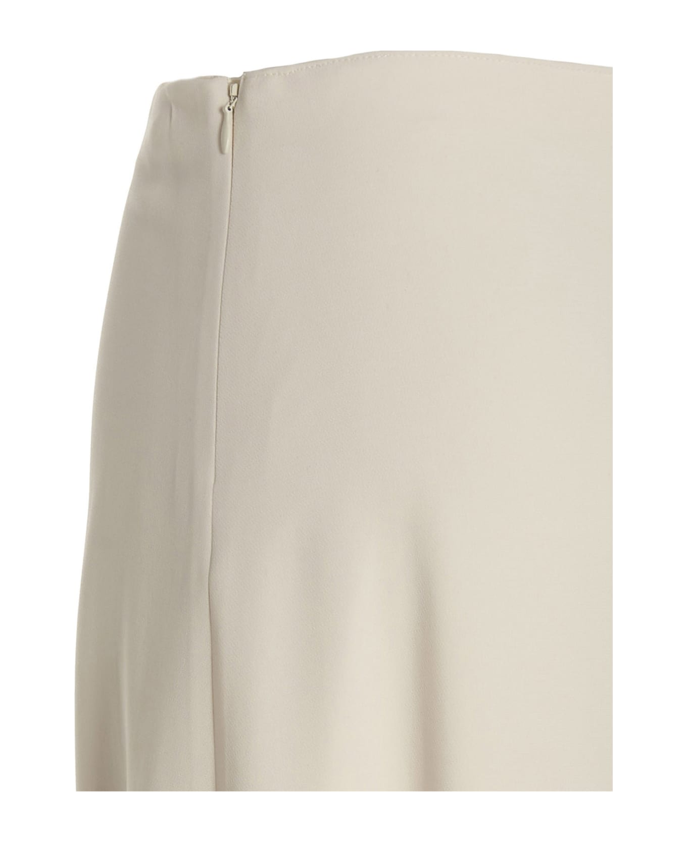 Theory Midi Skirt - Ivory