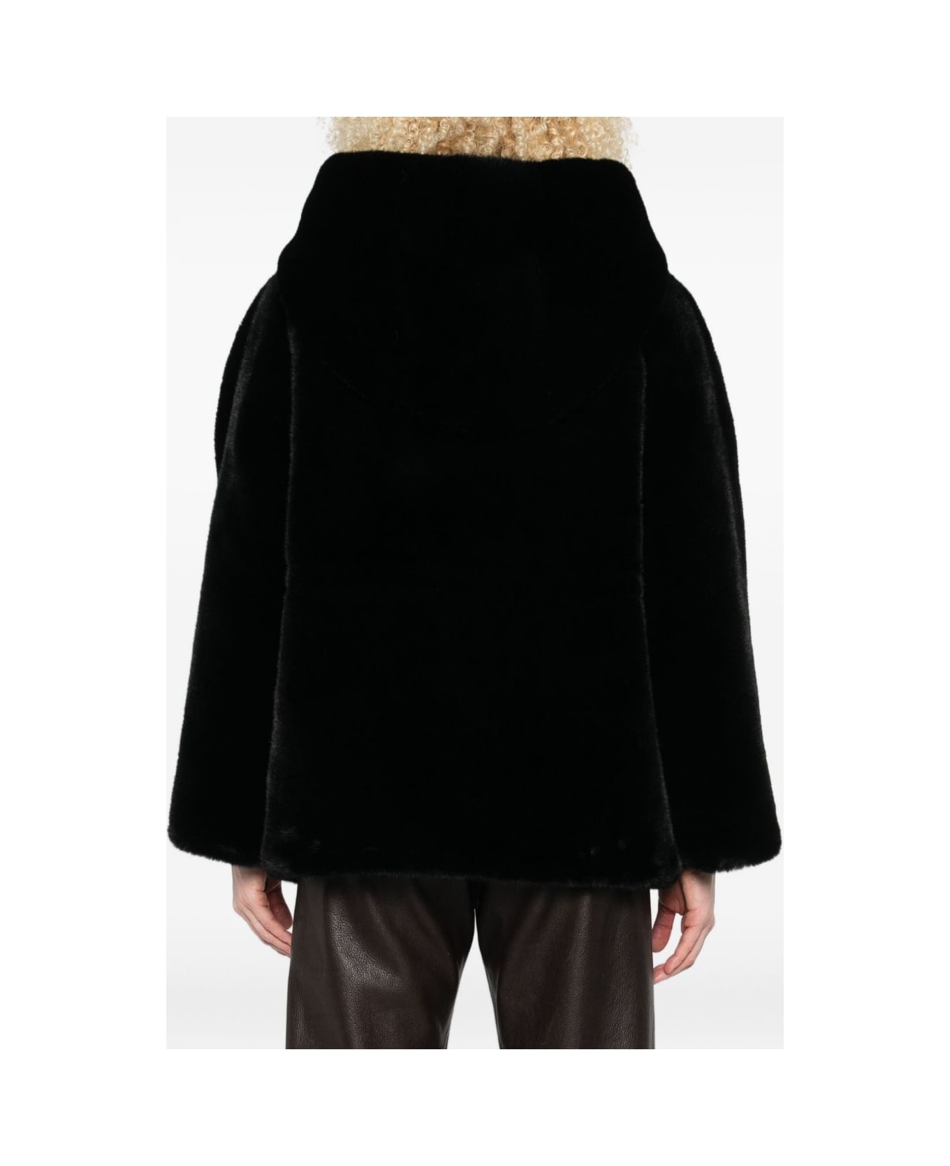 Emporio Armani Teddy Blouson Jacket - Black