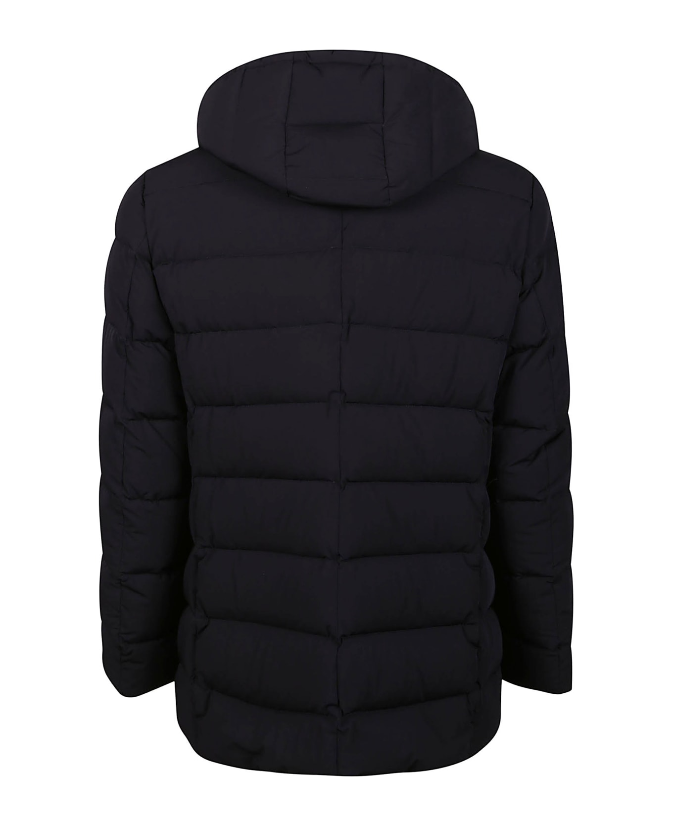 Moorer Florio-kn Double Breasted Padded Jacket - Dark Blue