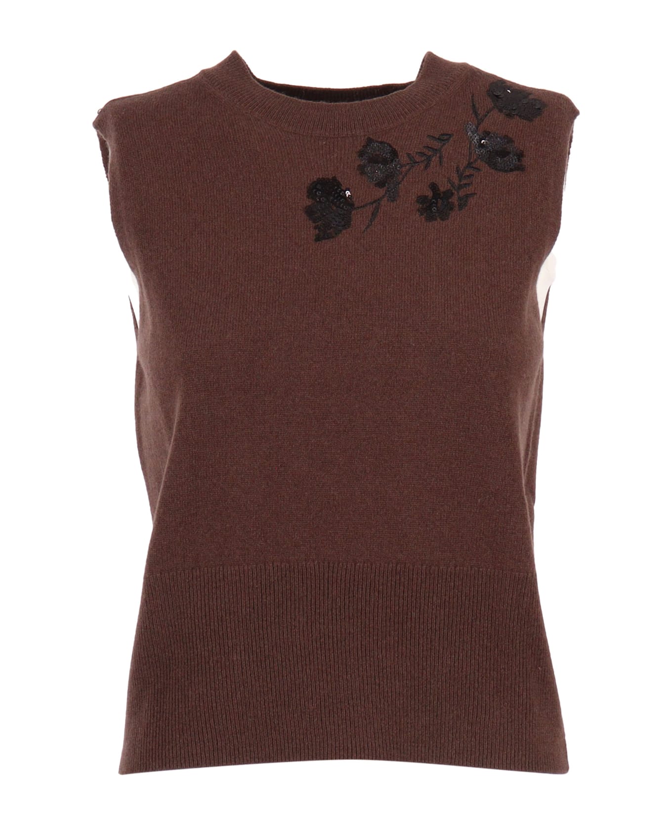 Ermanno Ermanno Scervino Vest - BROWN
