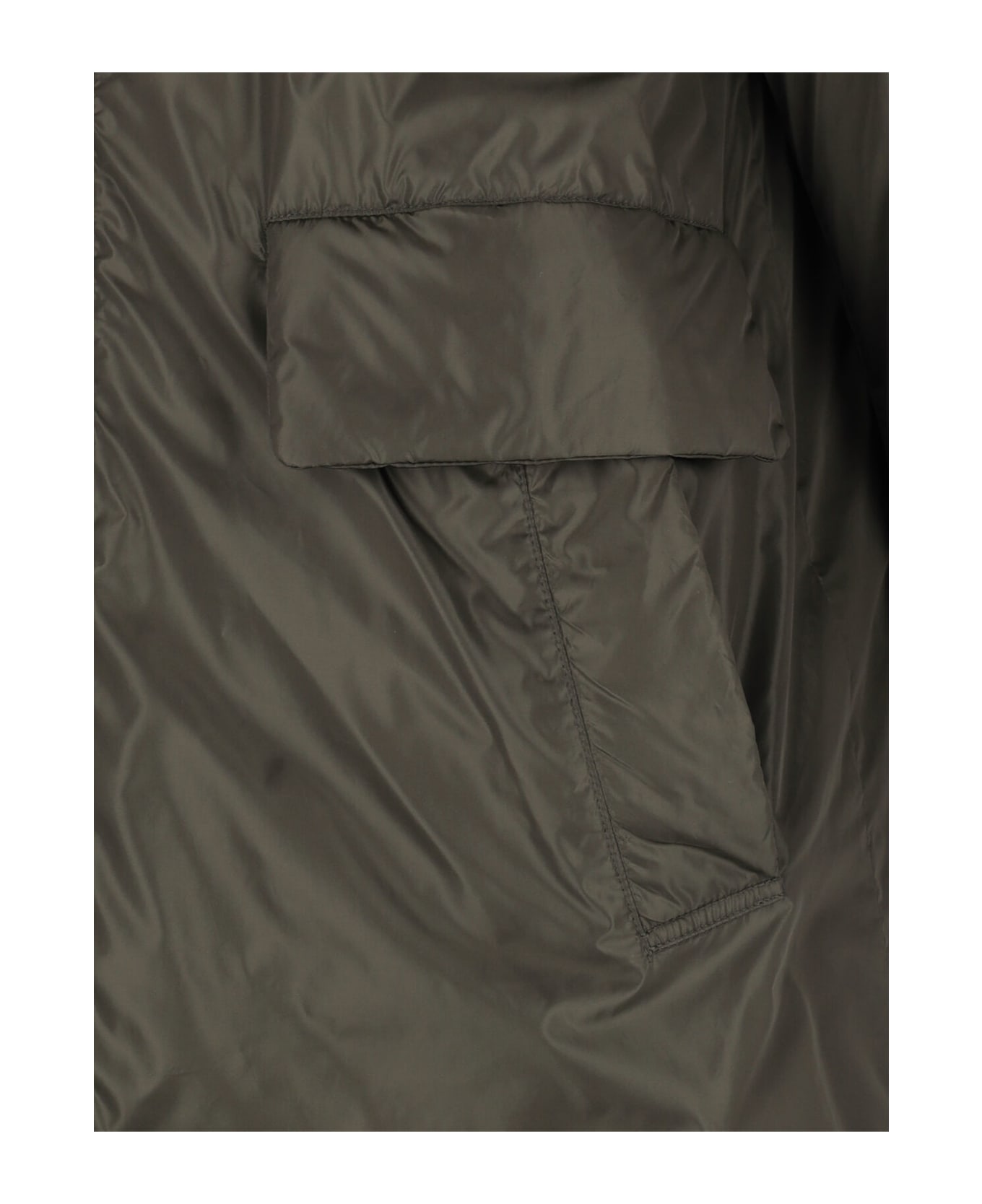 Aspesi 'byron' Midi Coat - Green