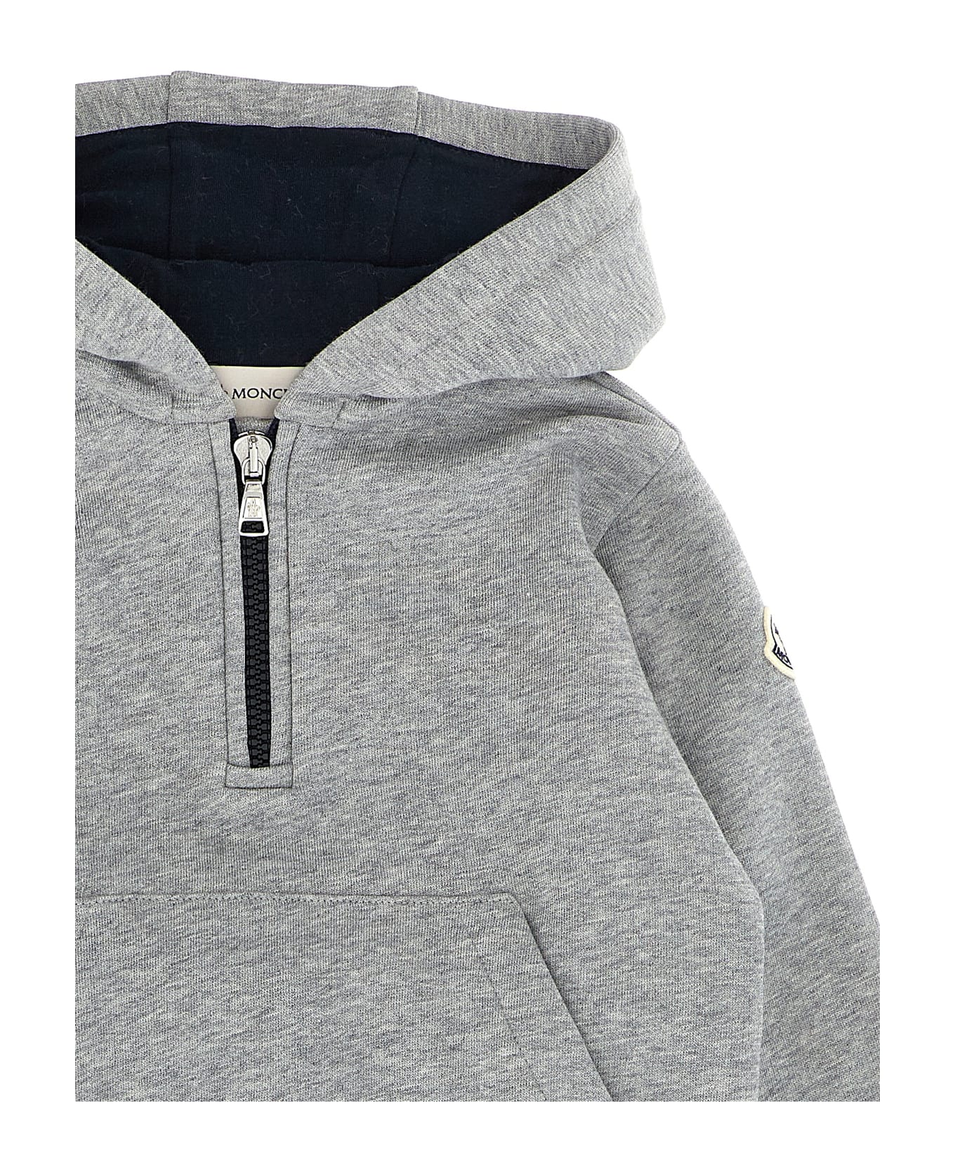 Moncler Sweatshirt + Joggers Set - Gray