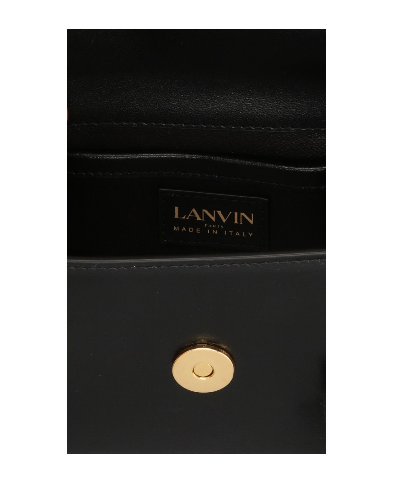 Lanvin 
pencil Box Shoulder Bag - Black
