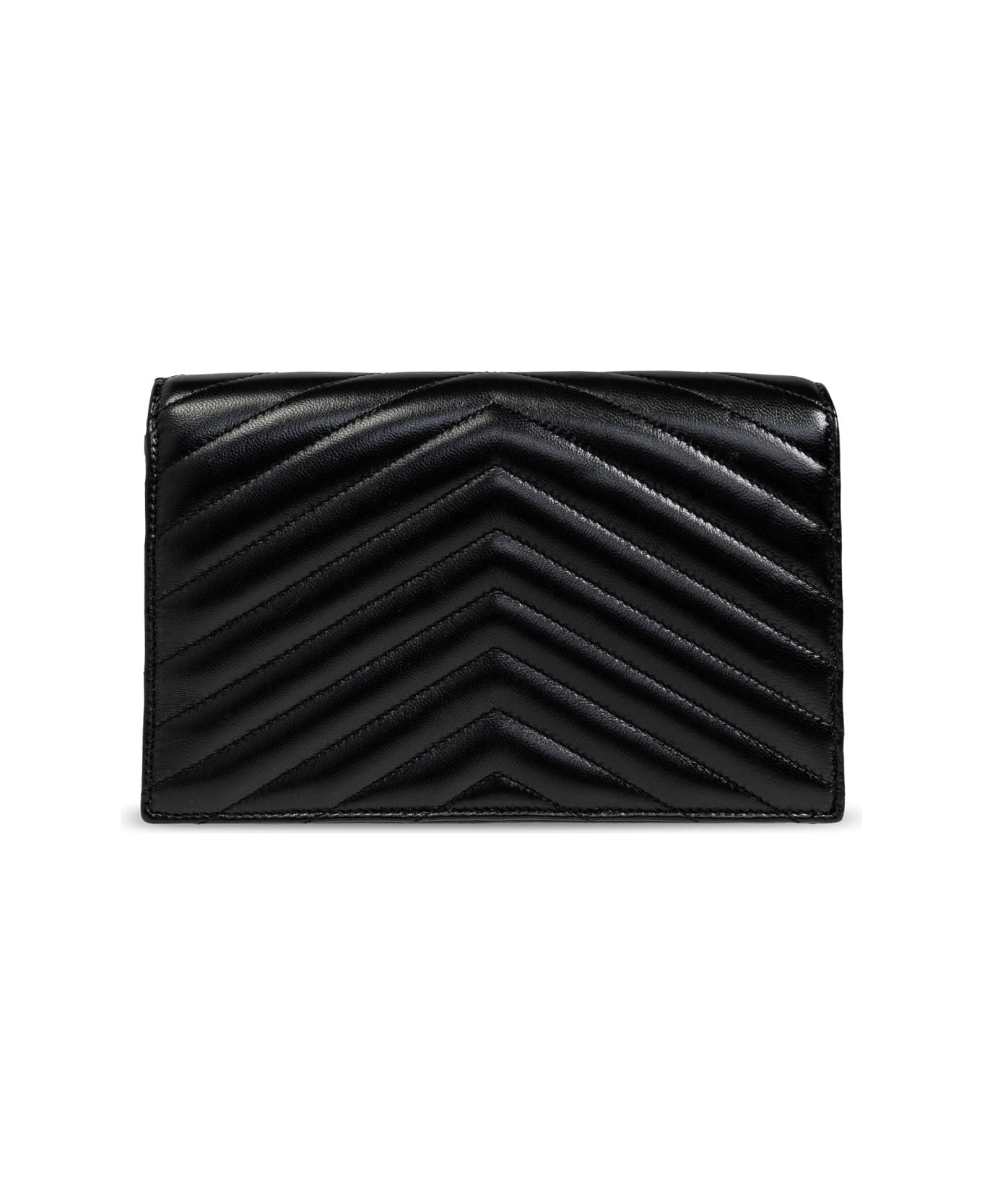 Saint Laurent Wallet On Chain Cassandre Envelope - Nero