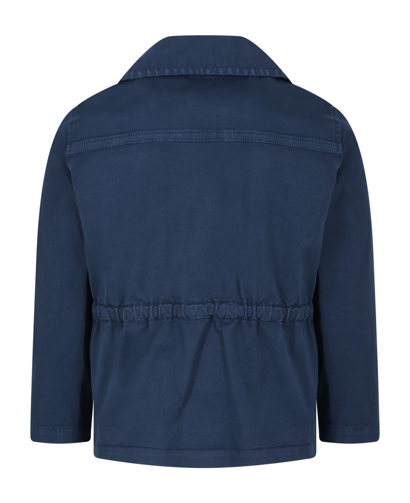 Zhoe & Tobiah Blue Jacket For Boy - Blue コート＆ジャケット