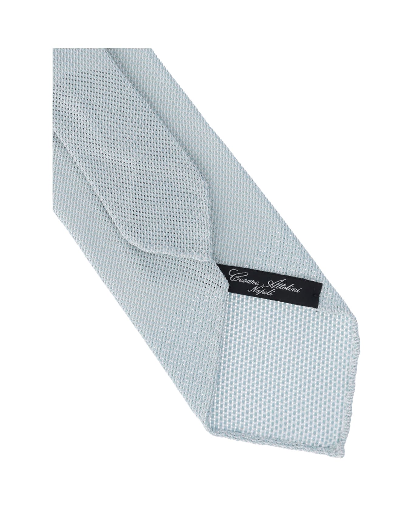 Cesare Attolini Silk Tie - Light Blue