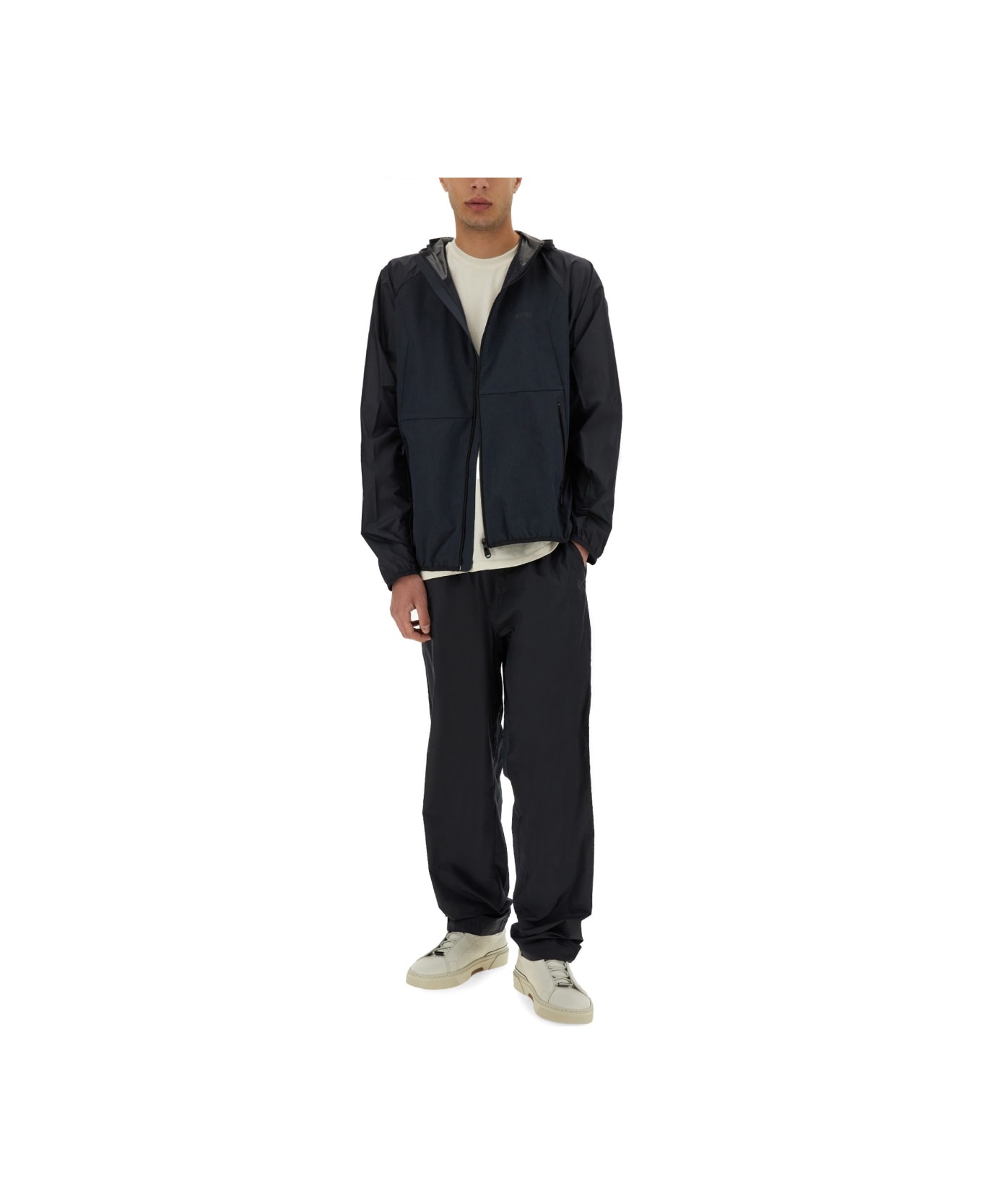 Hugo Boss Two-piece Jumpsuit "tr_air" - BLACK