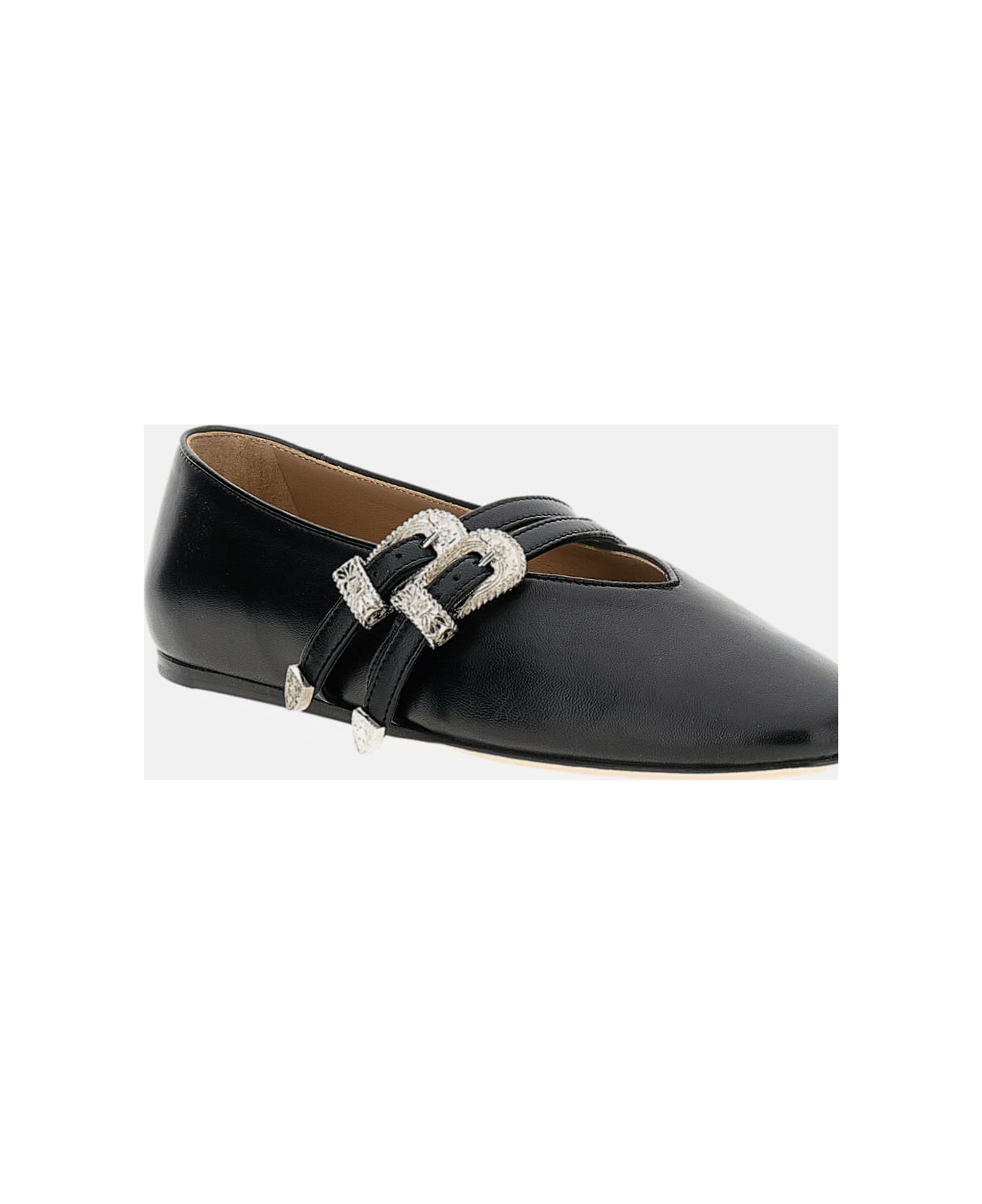 Le Monde Beryl Classic Claudia Ballet Flats - Black