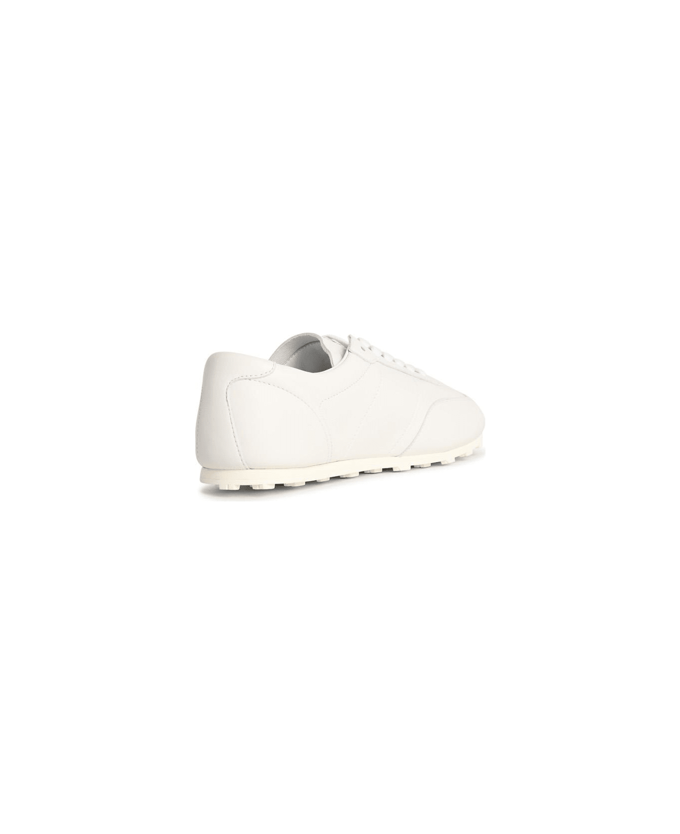 Marni White Leather Sneakers - White
