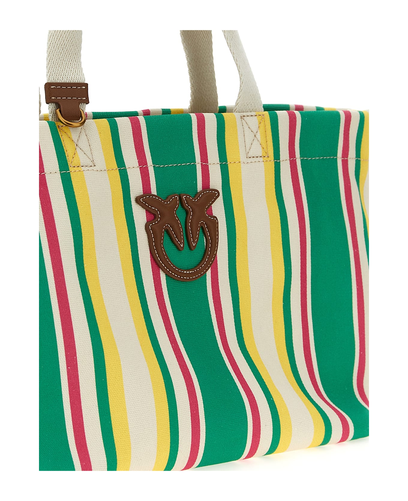Pinko Shopping Medium Stripes - Multicolor
