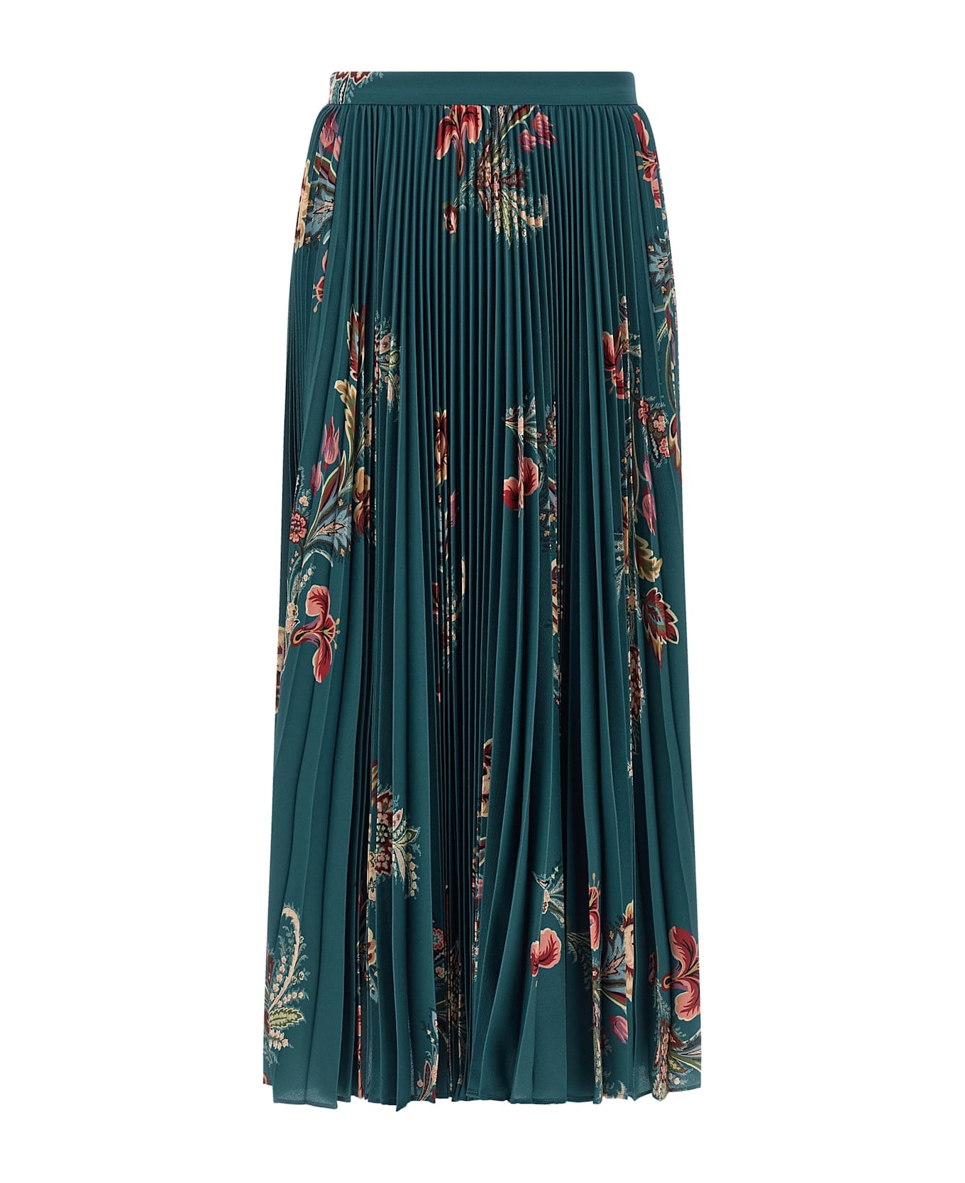 Etro Pleated Skirt - Multicolor