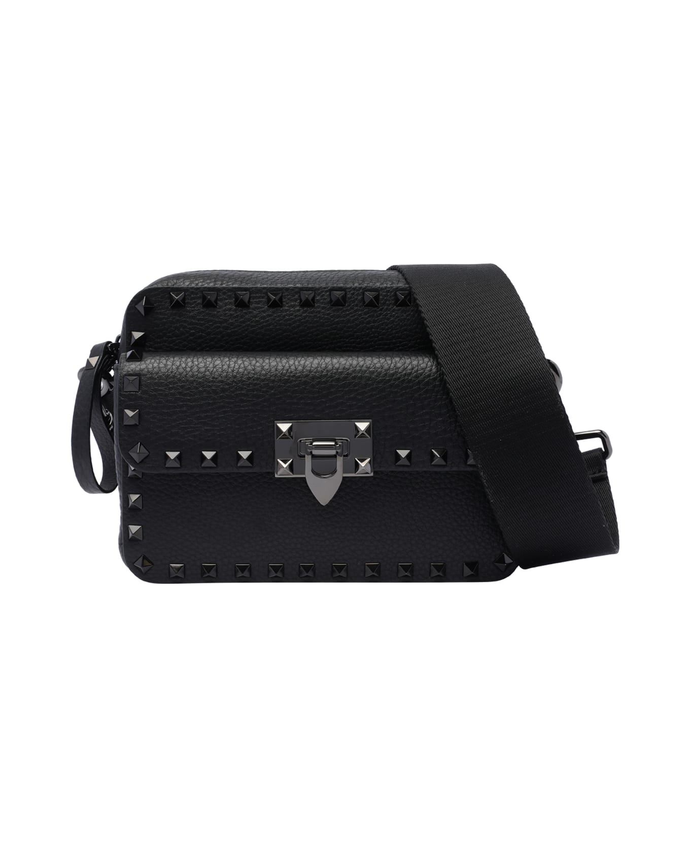 Valentino Garavani Rockstud Crossbody Bag - Black