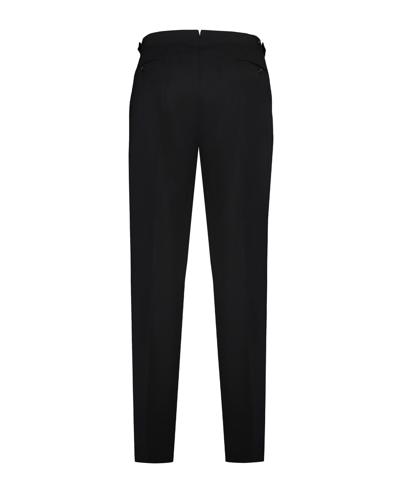Tom Ford Wool Blend Trousers - black