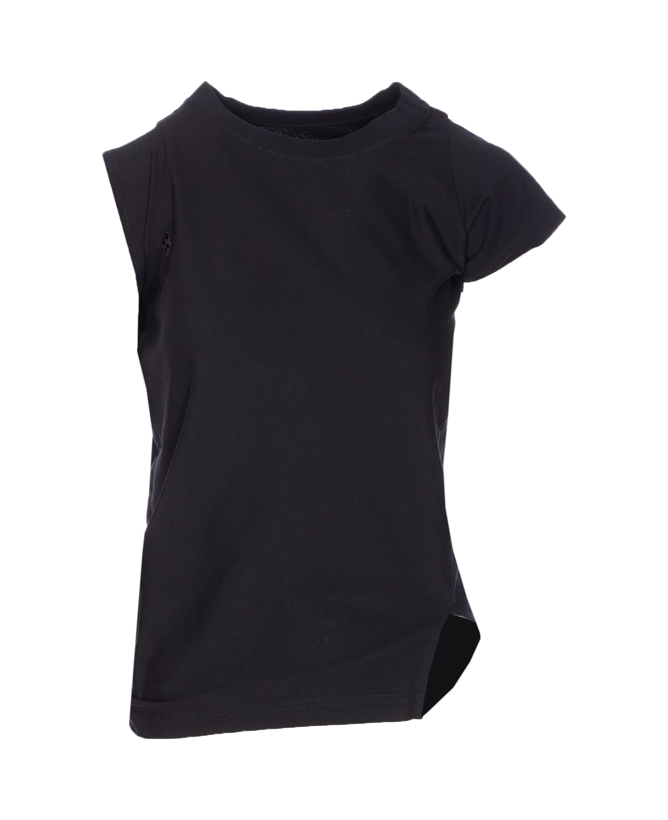 Courrèges Twisted T-shirt - Black