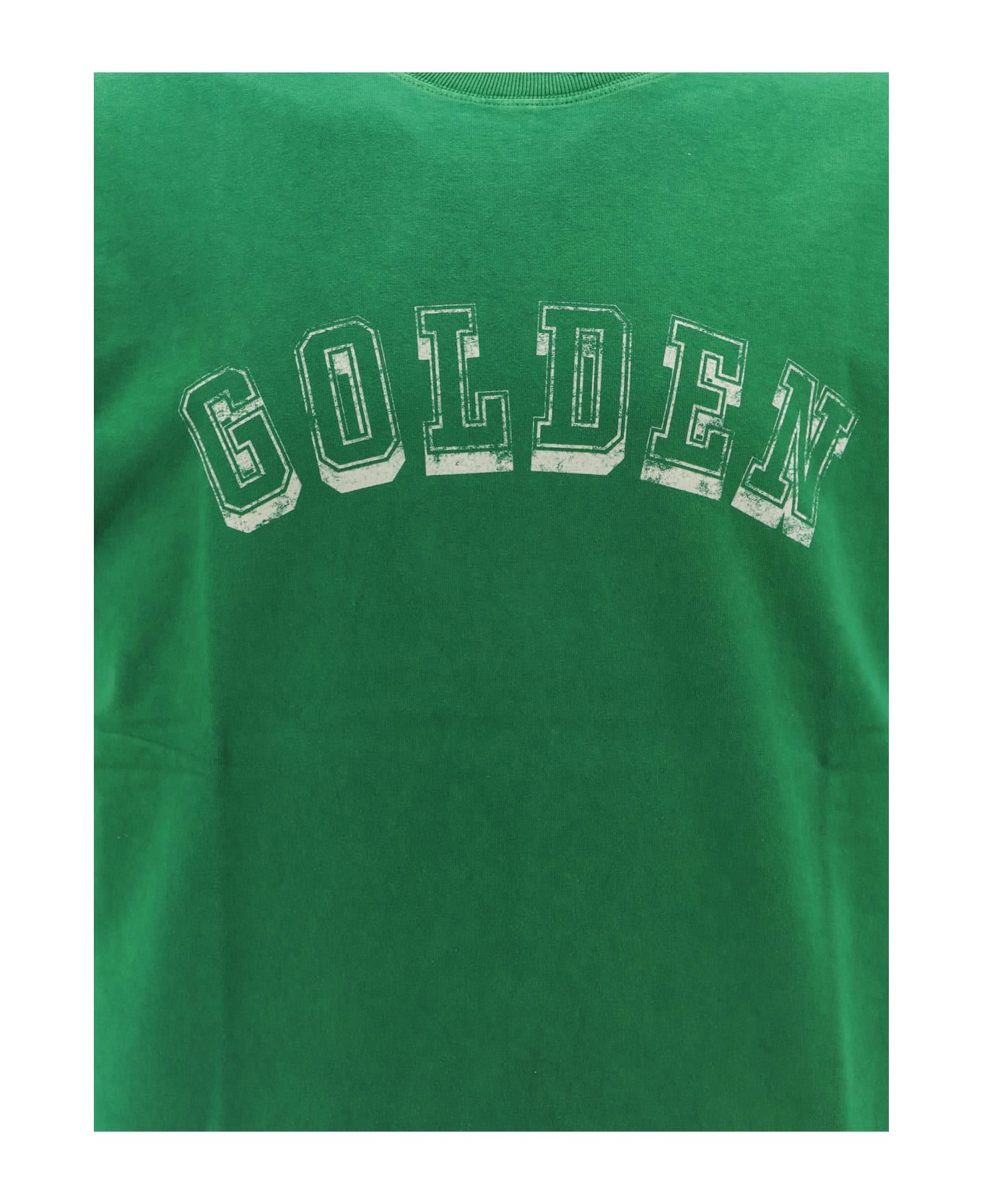 Golden Goose Logo T-shirt - Green シャツ