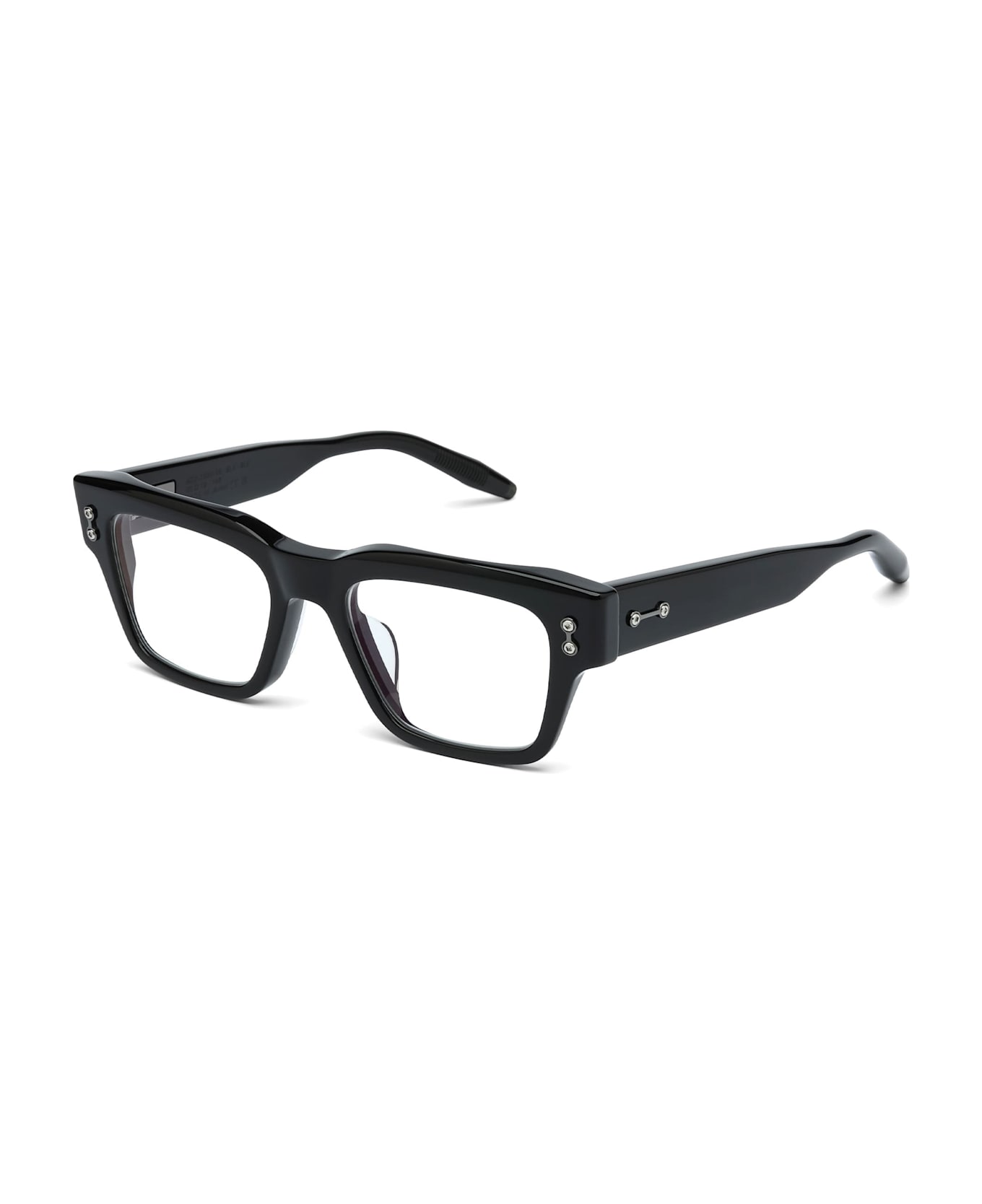 Akoni Columba - Black / Black Rhodium Rx Glasses - Black/Grey