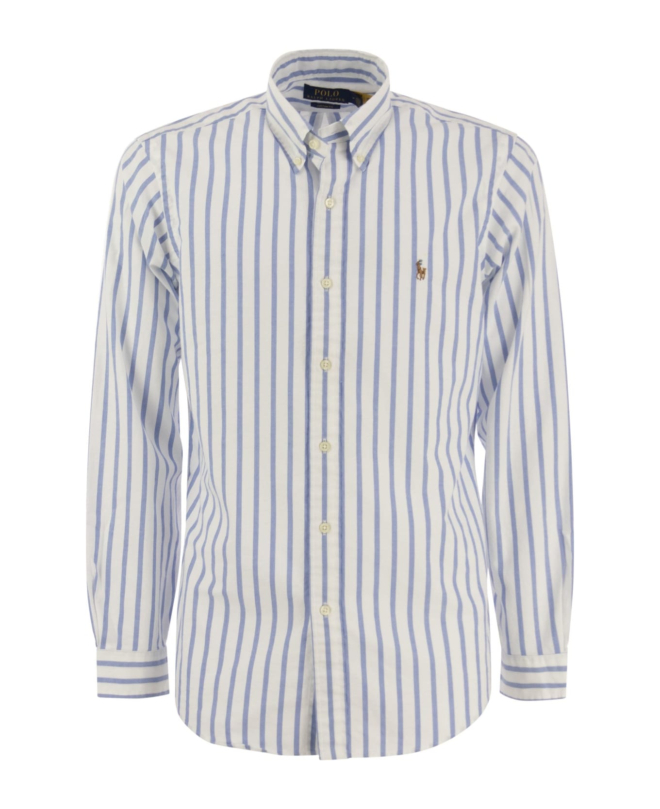 Ralph Lauren Oxford Shirt - White/pink