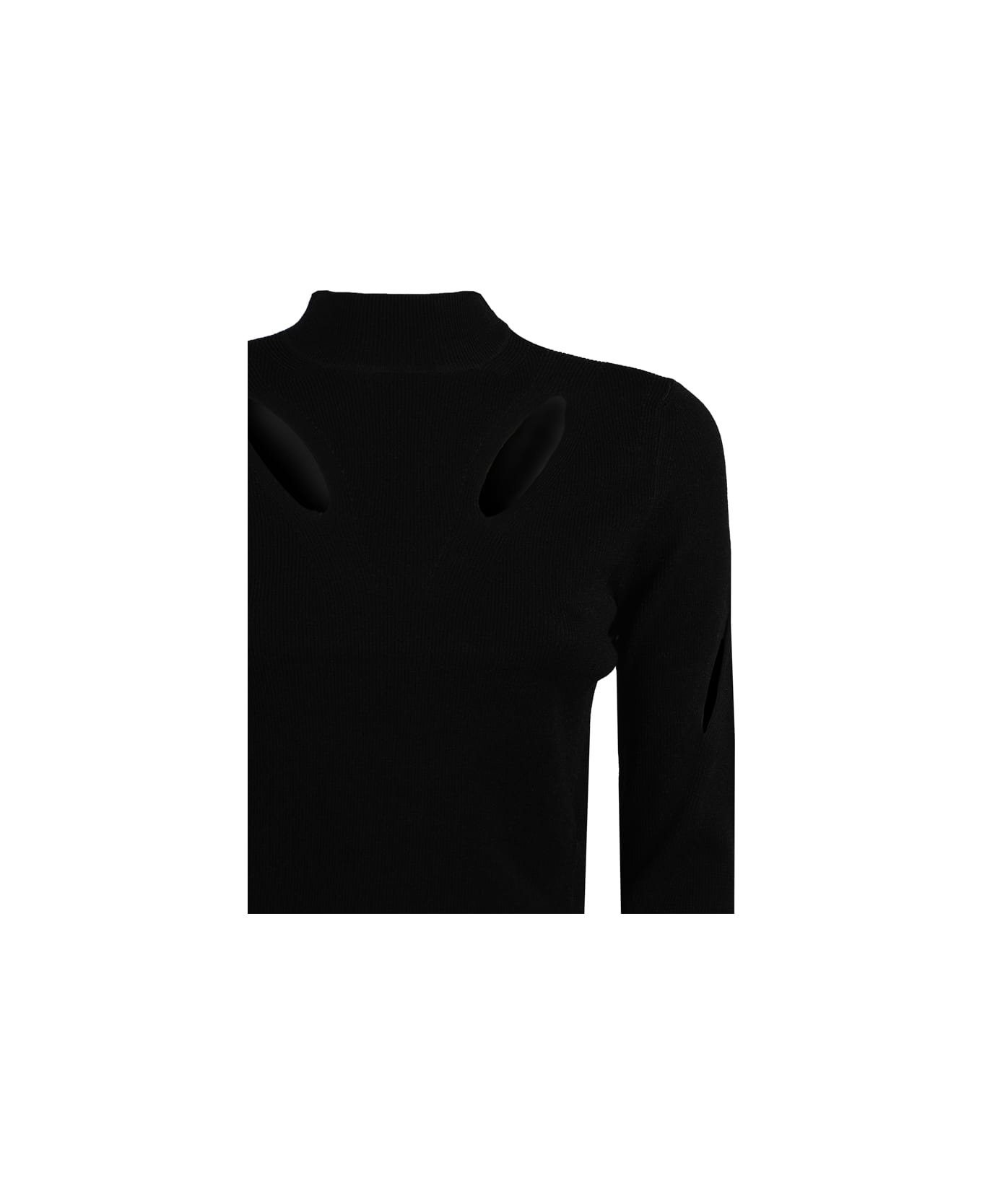 Dion Lee Cut-out Sweater - Black