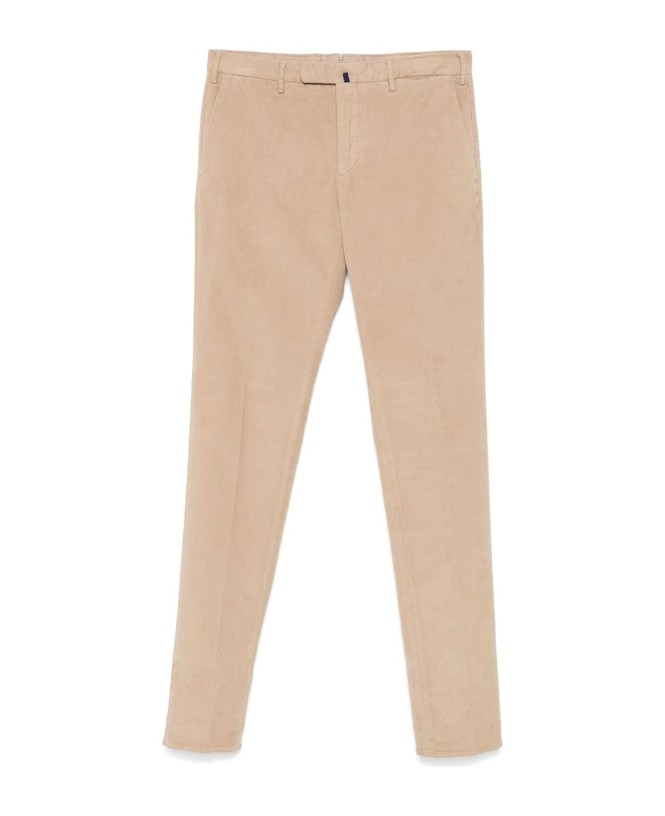 Incotex Beige Stretch-cotton Corduroy Trousers - Beige