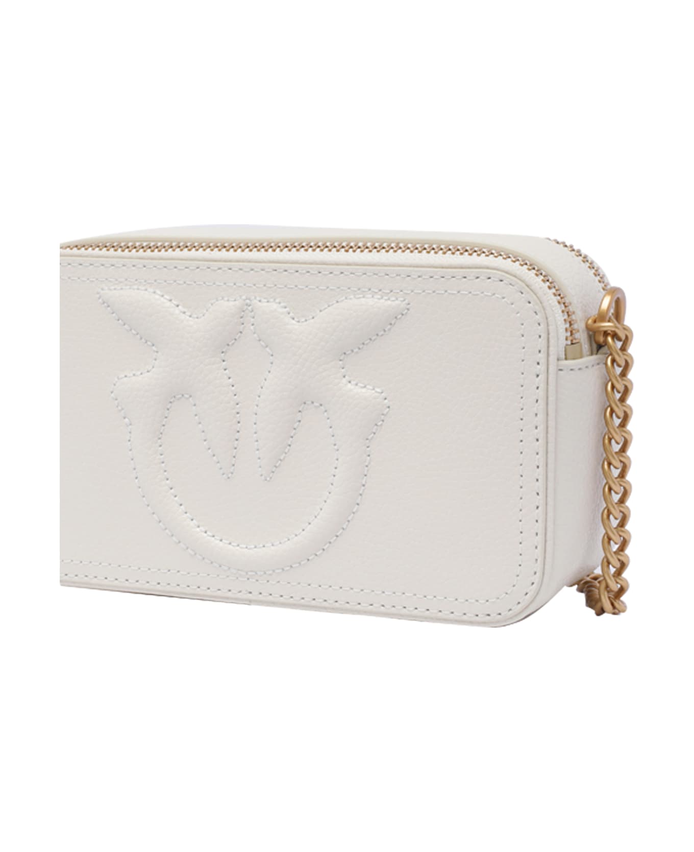 Pinko Carrie Camera Bag - White