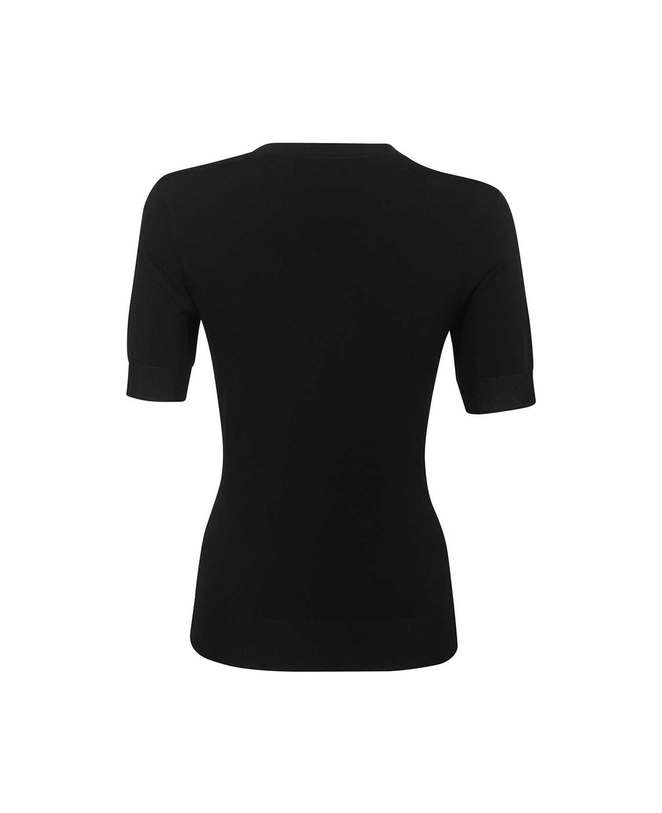 Karl Lagerfeld Knitted T-shirt - black