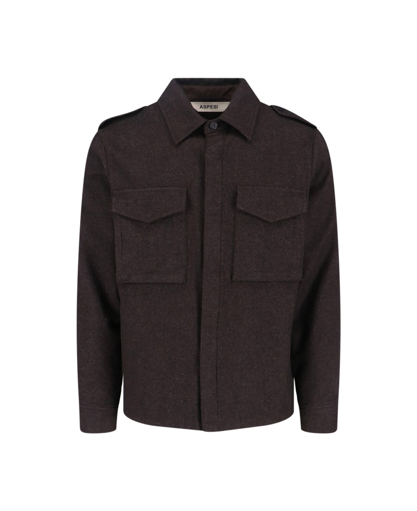 Aspesi 'field Shirt' Shirt - Brown