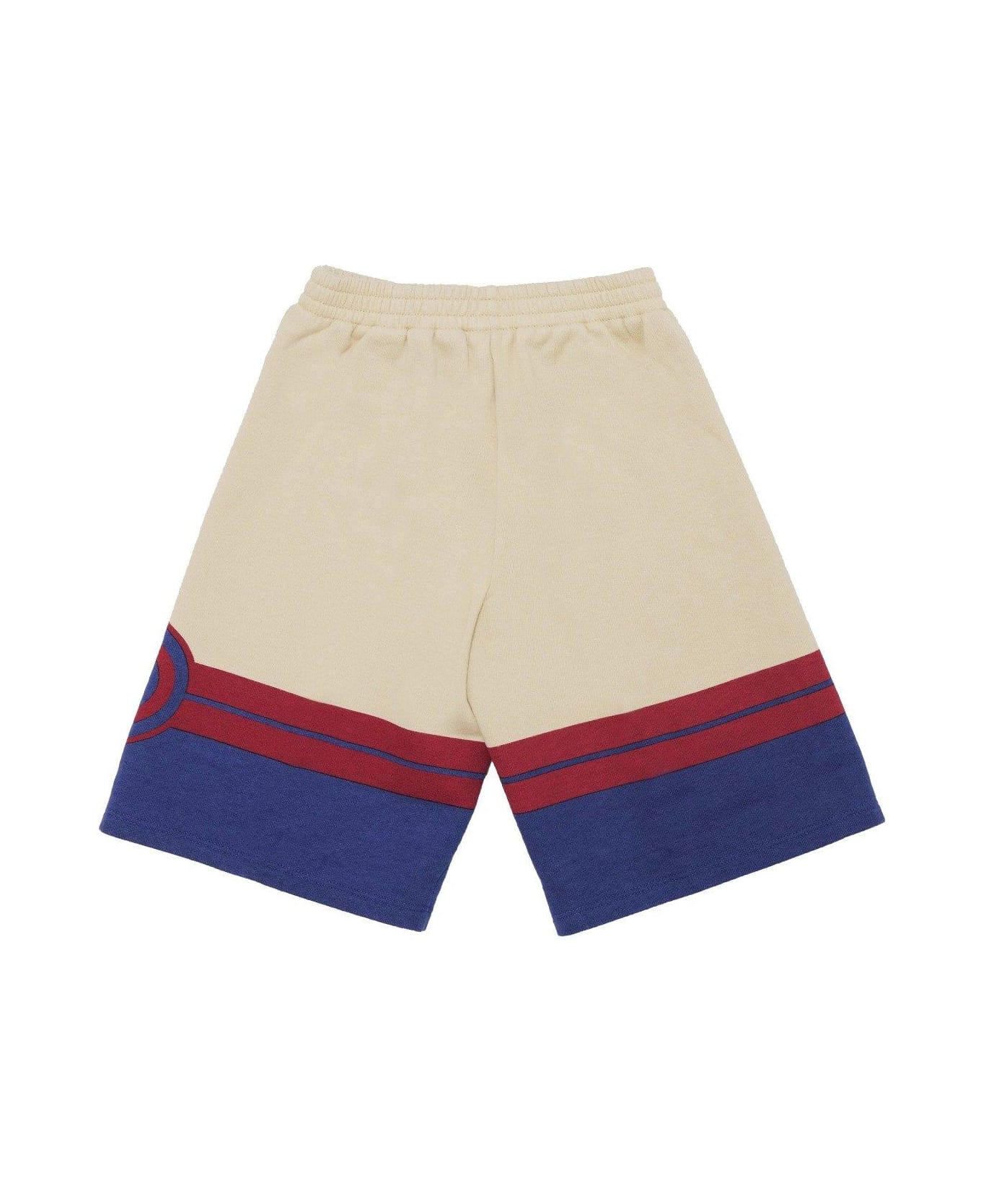 Gucci Stripe Detailed Shorts - BEIGE ボトムス