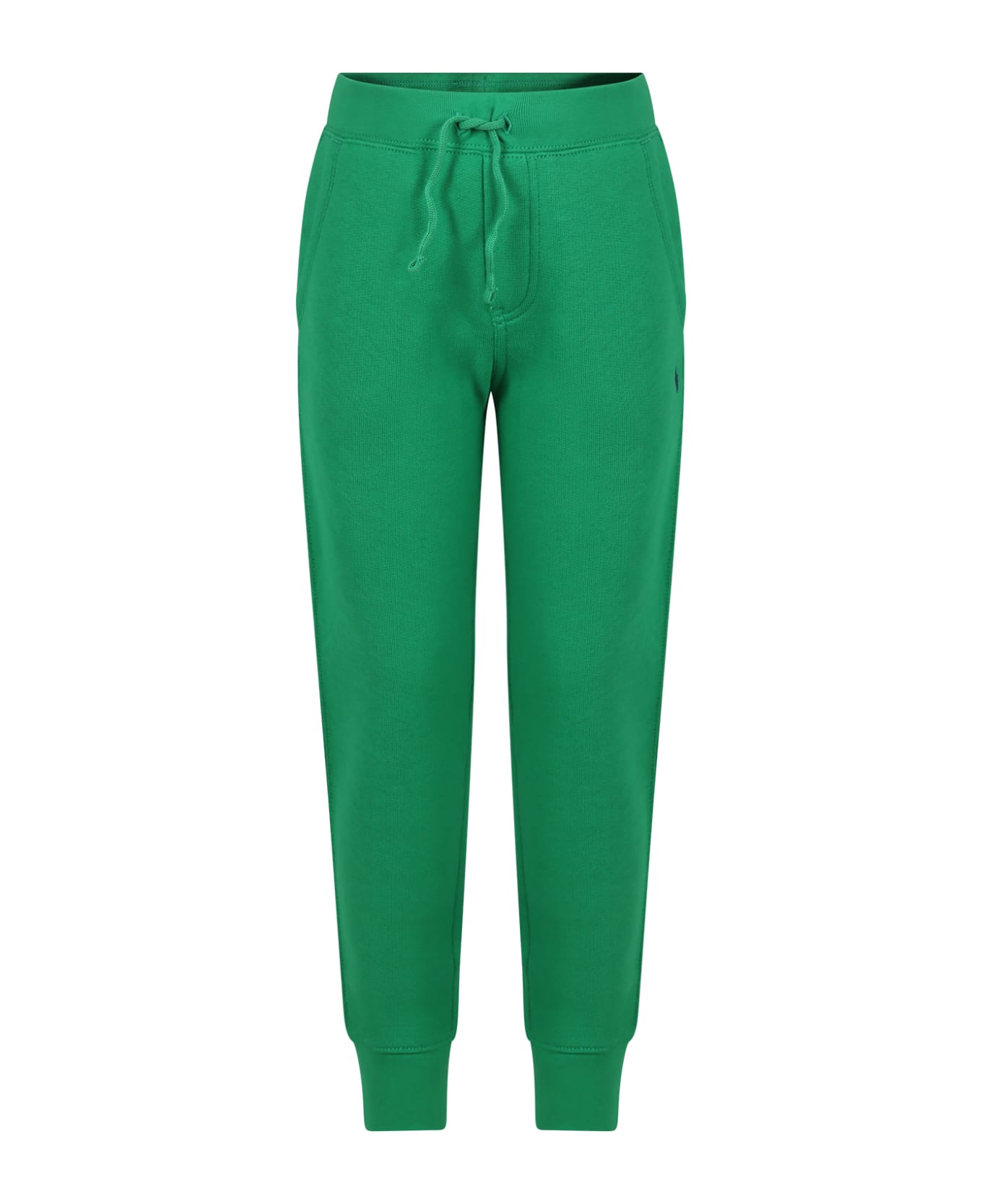 Ralph Lauren Green Trousers For Boy - Green