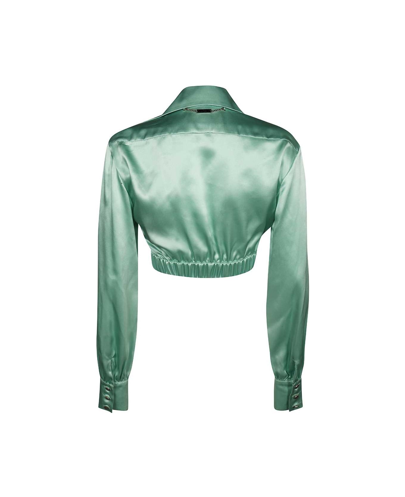 John Richmond Long-sleeved Shirt - green