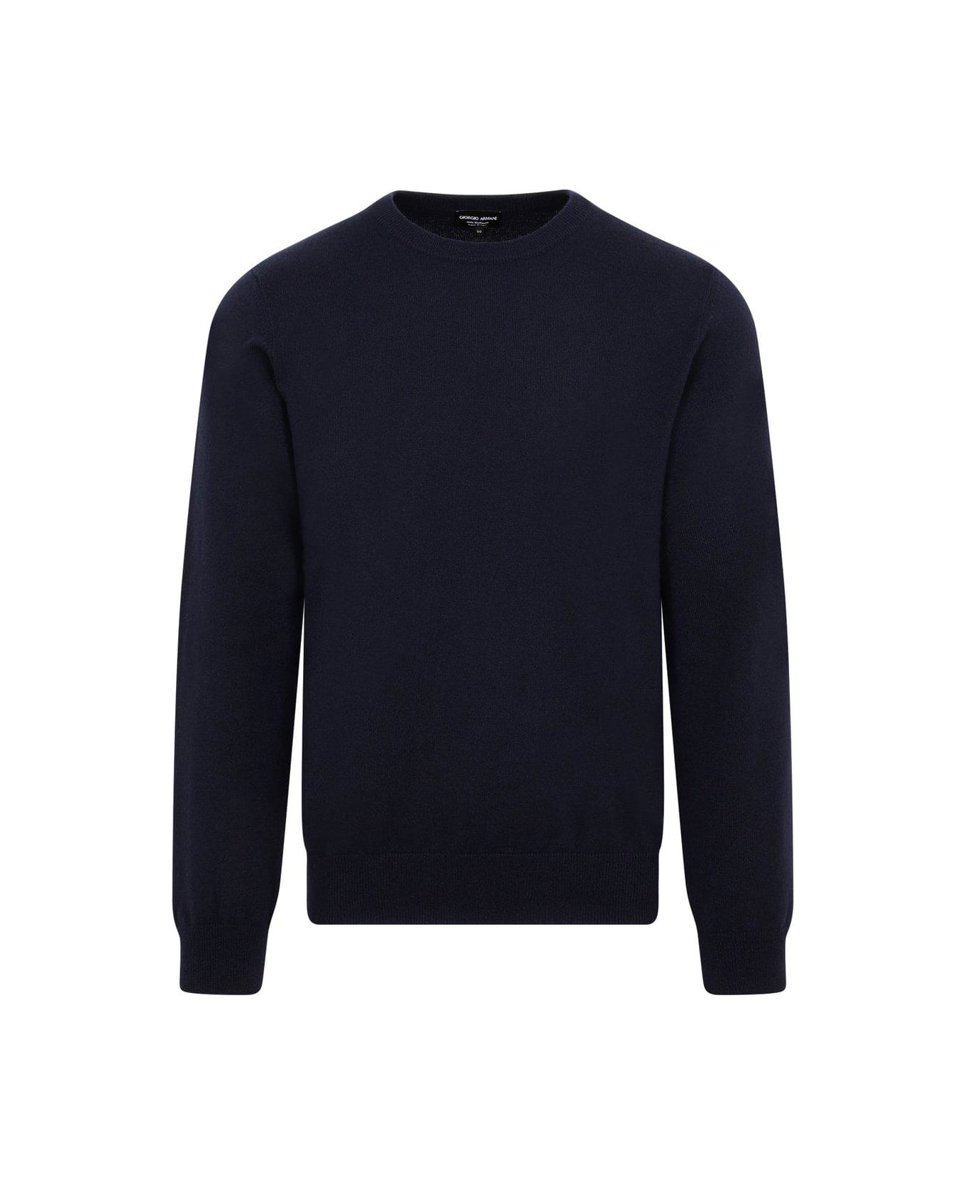 Giorgio Armani Crewneck Long-sleeved Sweatshirt - Ubuv