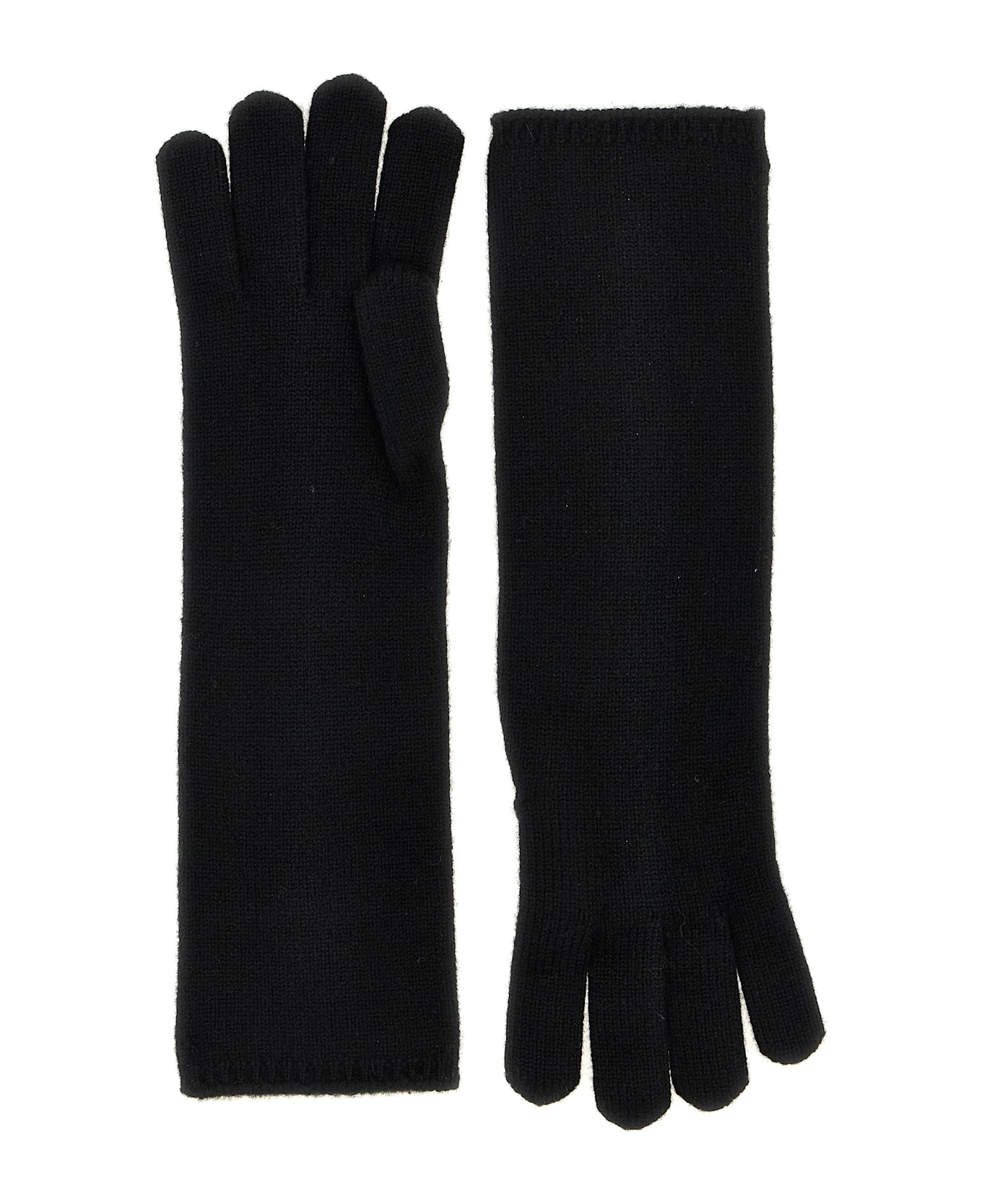 Max Mara 'alaggio' Gloves - Black