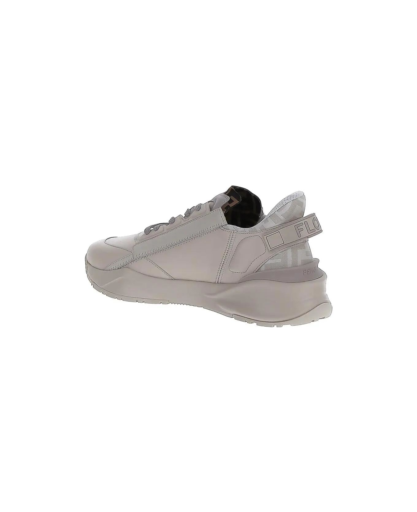 Fendi Flow Low-top Sneakers - White