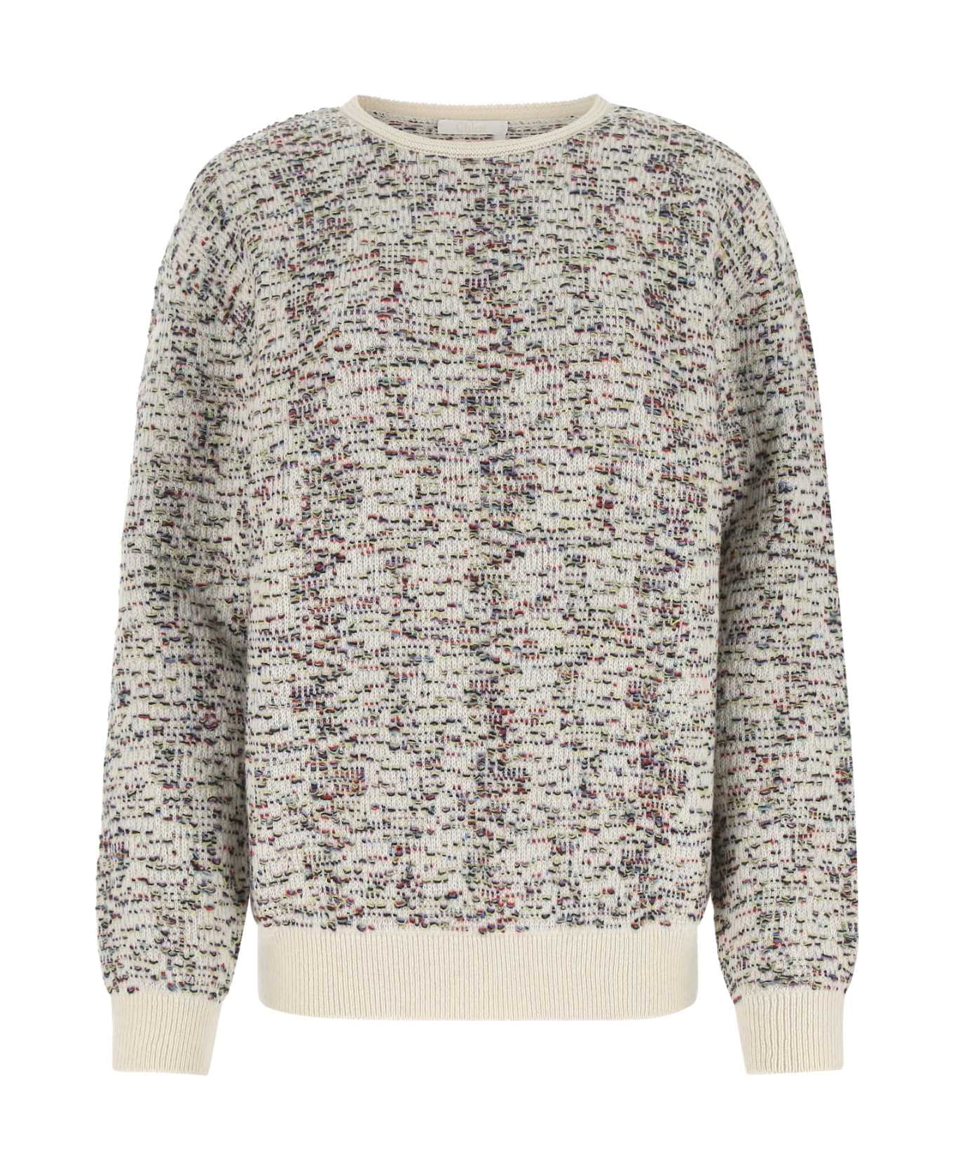 Chloé Embroidered Cashmere Blend Sweater - 116