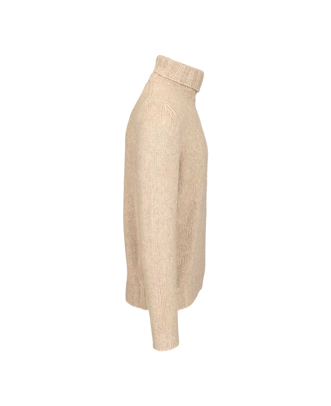 Fedeli Turtleneck Sweater - NEUTRALS