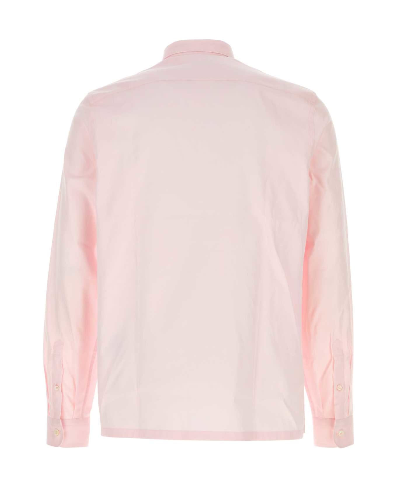 Prada Pink Poplin Shirt - ROSA シャツ