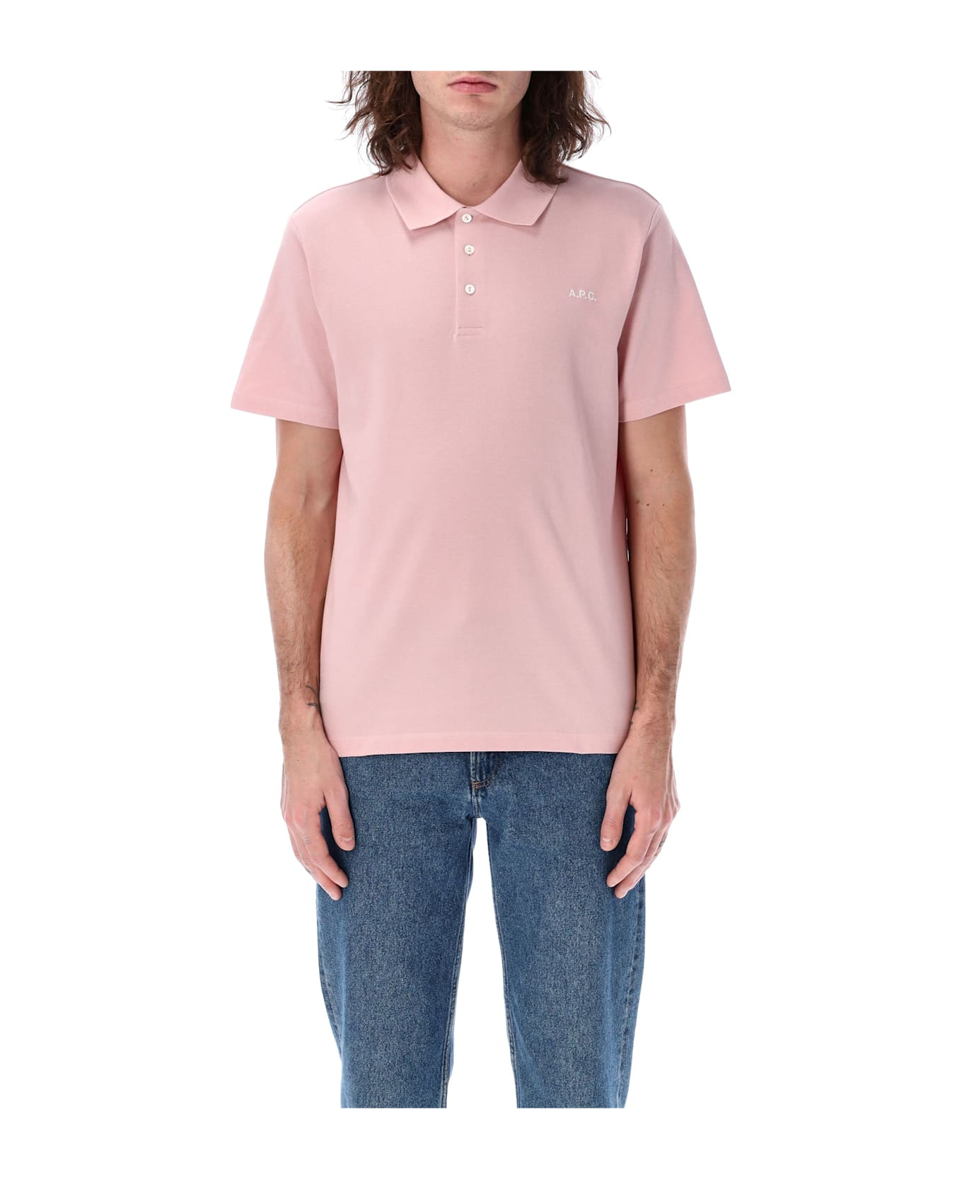 A.P.C. Standard Polo Shirt - PINK