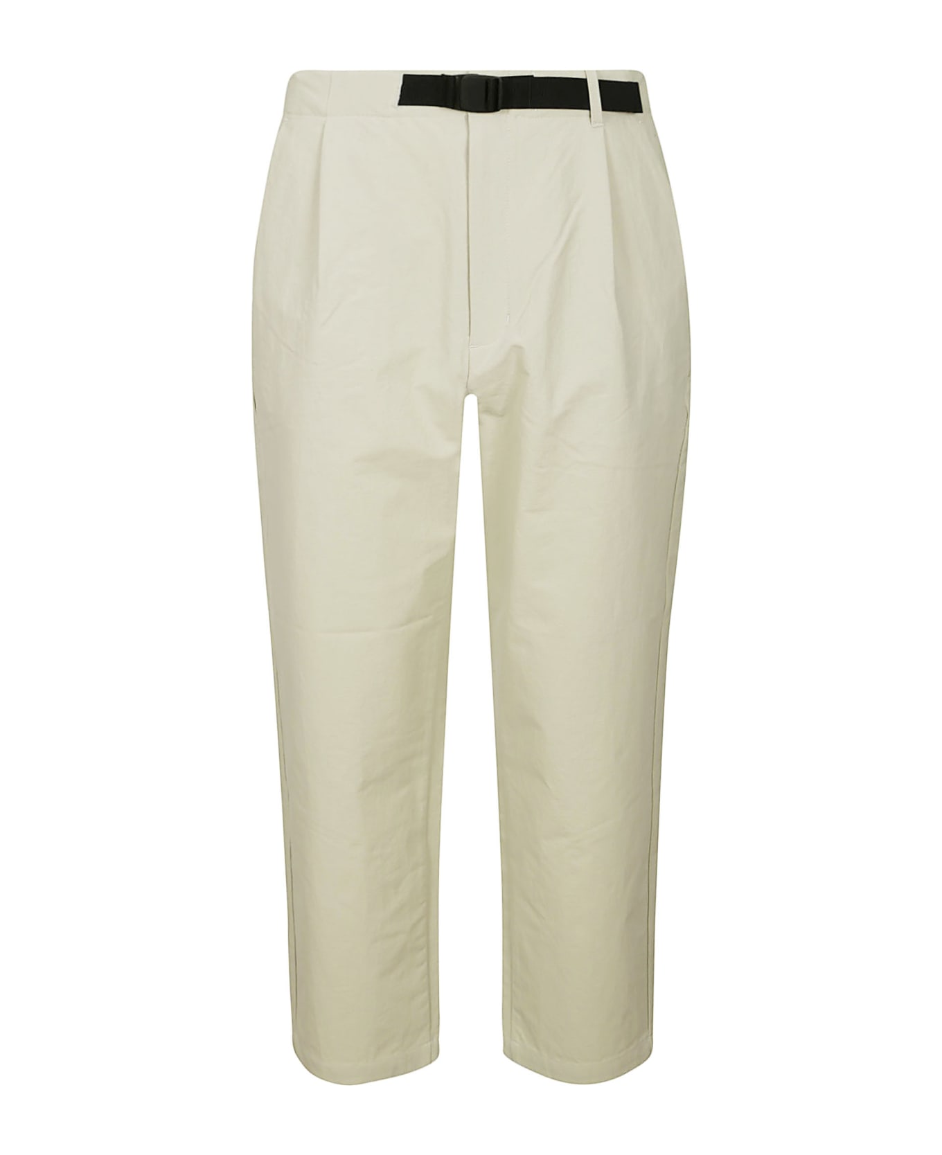 Goldwin One Tuck Tapered Ankle Pants - Lb Light Beige