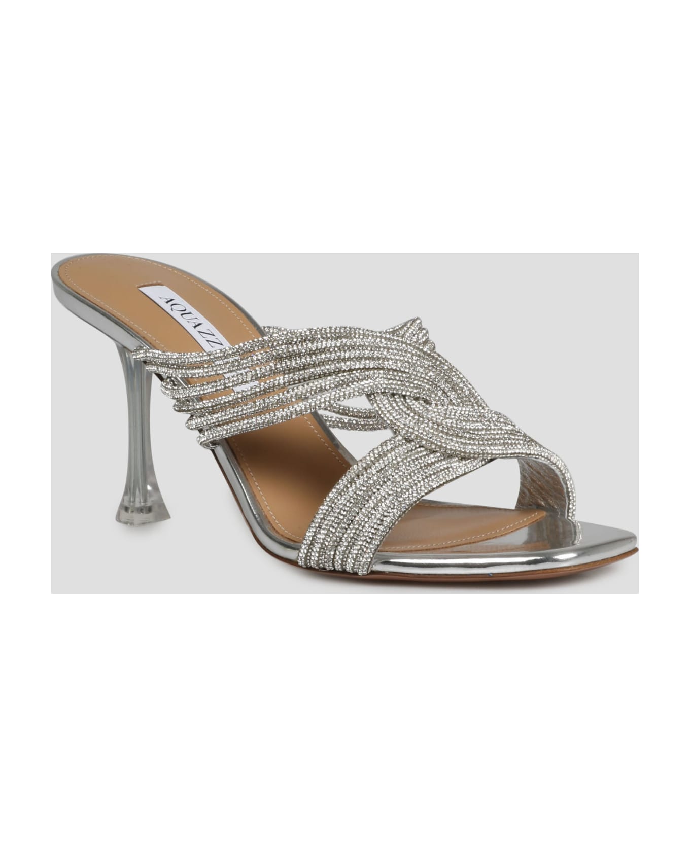Aquazzura Gatsby Mules - Metallic