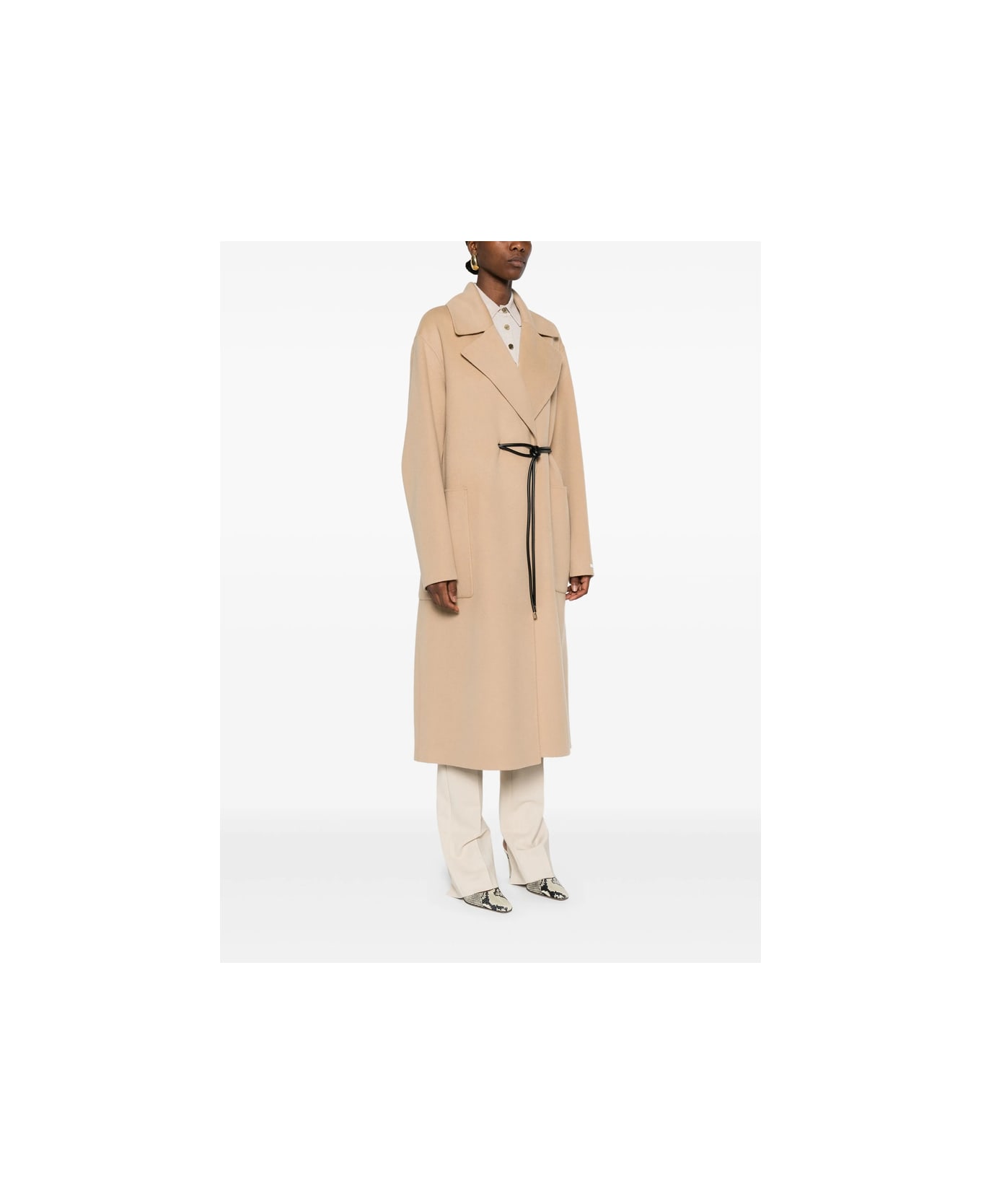 SportMax Coat - BROWN