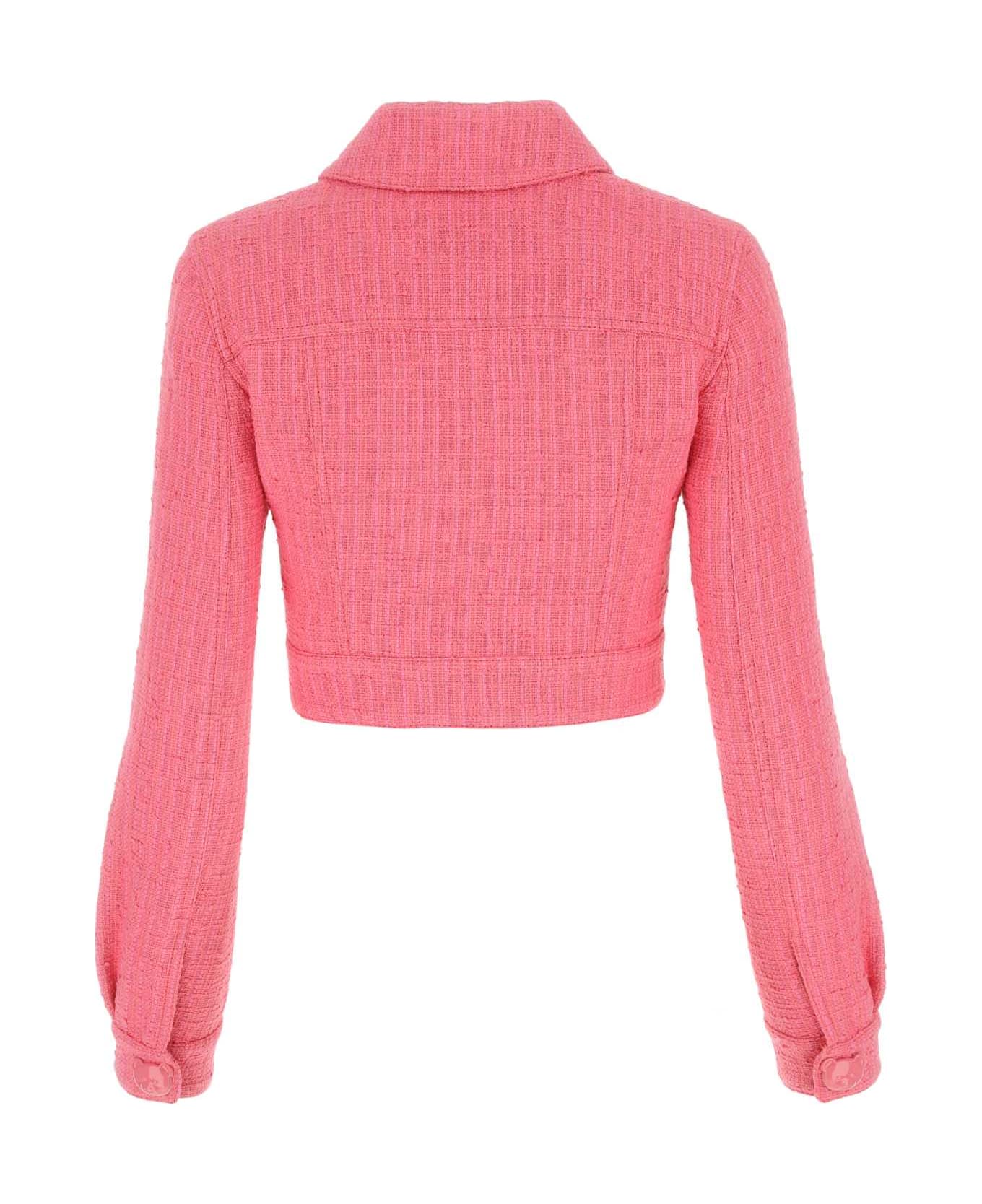 Moschino Pink Boucle Jacket - 0205