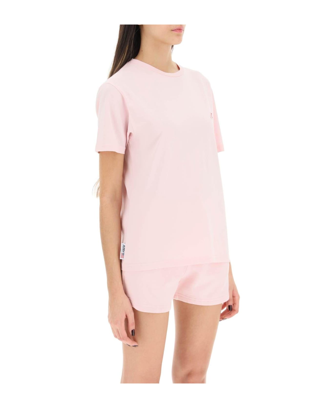 Autry Logo Patch T-shirt - PINK (Pink)