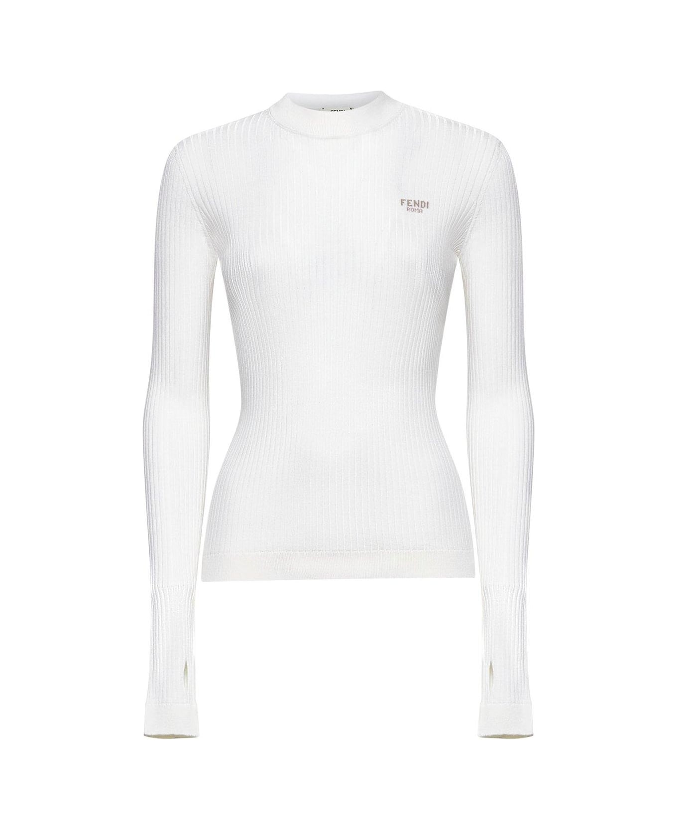 Fendi Wool Sweater - Off White