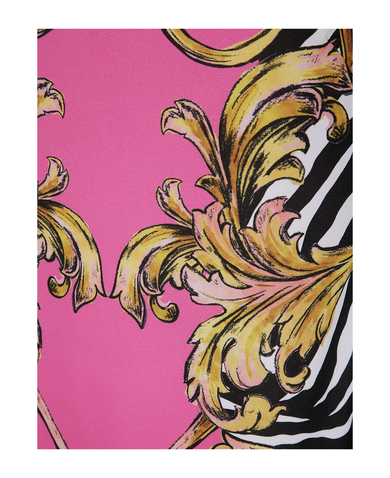 Versace Jeans Couture Dress - Zebra Print Pink