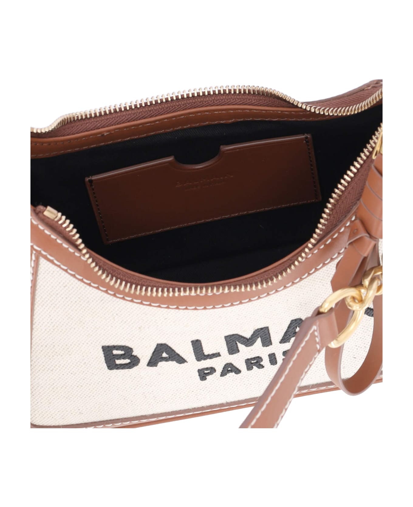 Balmain 'b-army' Shoulder Bag - Natuler/marron トートバッグ