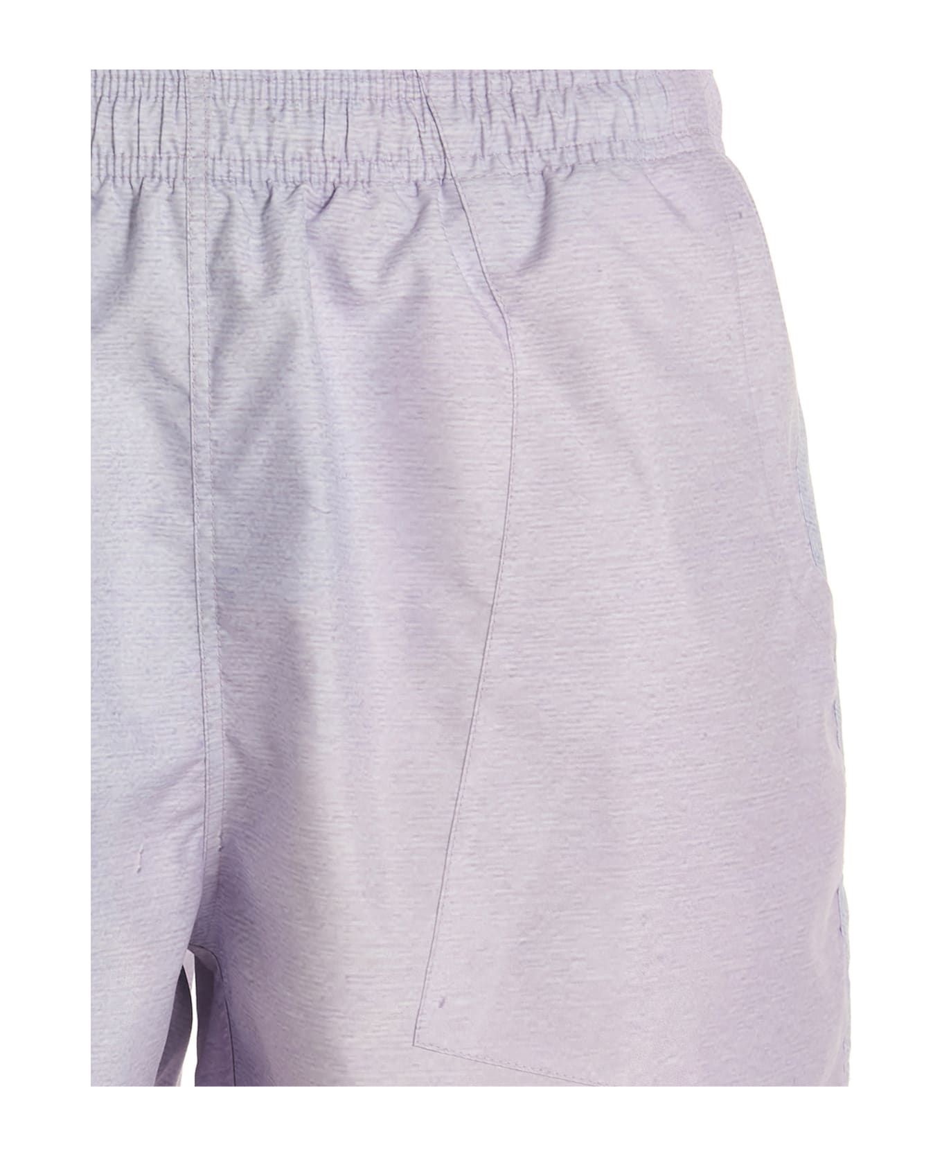 Objects Iv Life Printed Beach Shorts - Purple