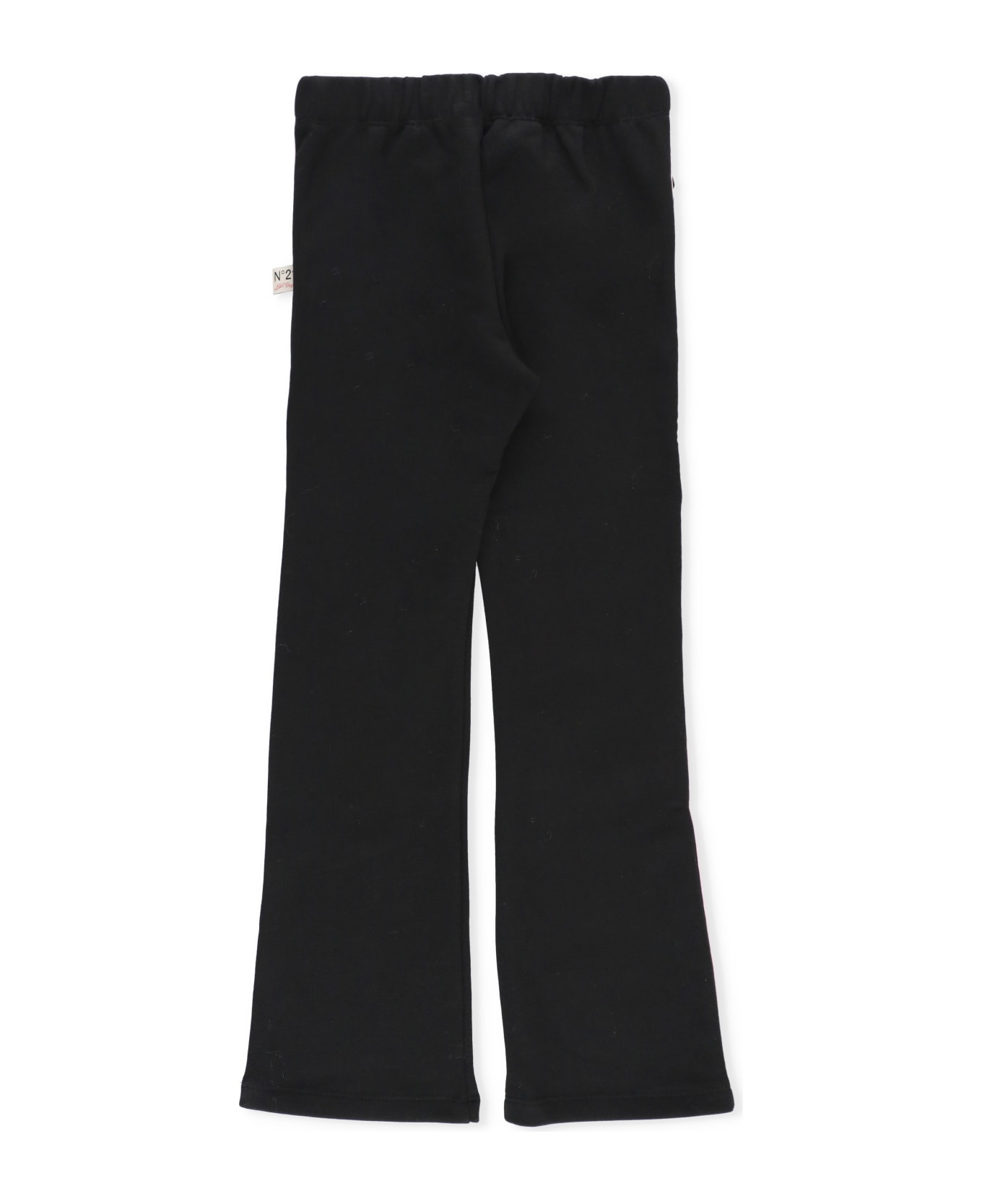 N.21 Cotton Trousers - Black