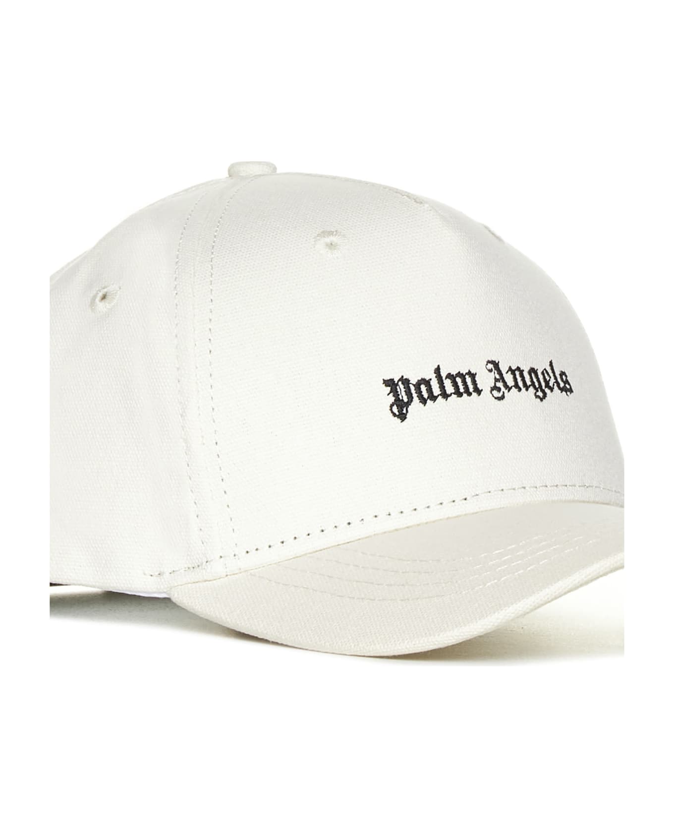 Palm Angels Logo Baseball Cap - White