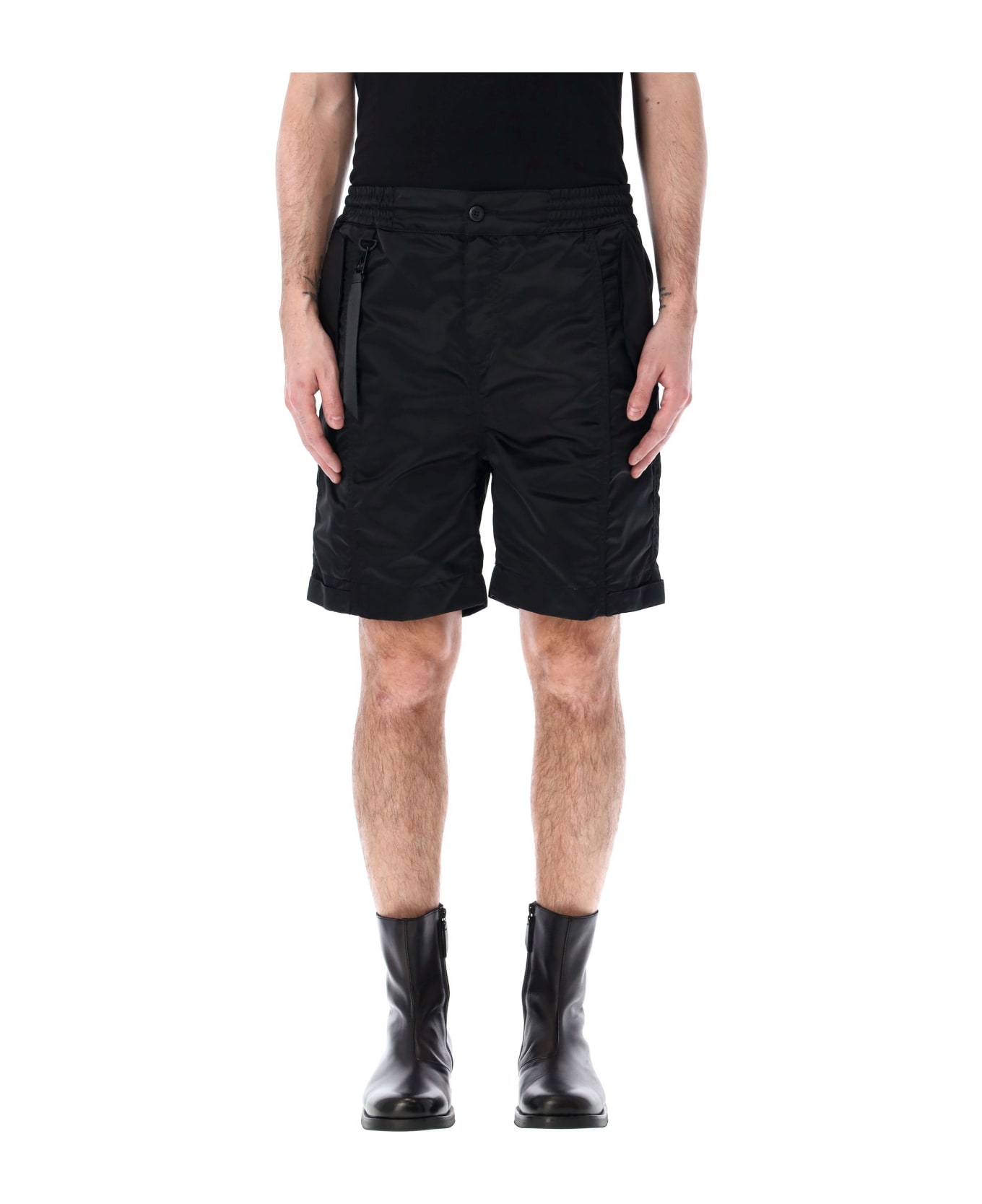 Alpha Industries Nylon Shorts Uv - BLACK ショートパンツ