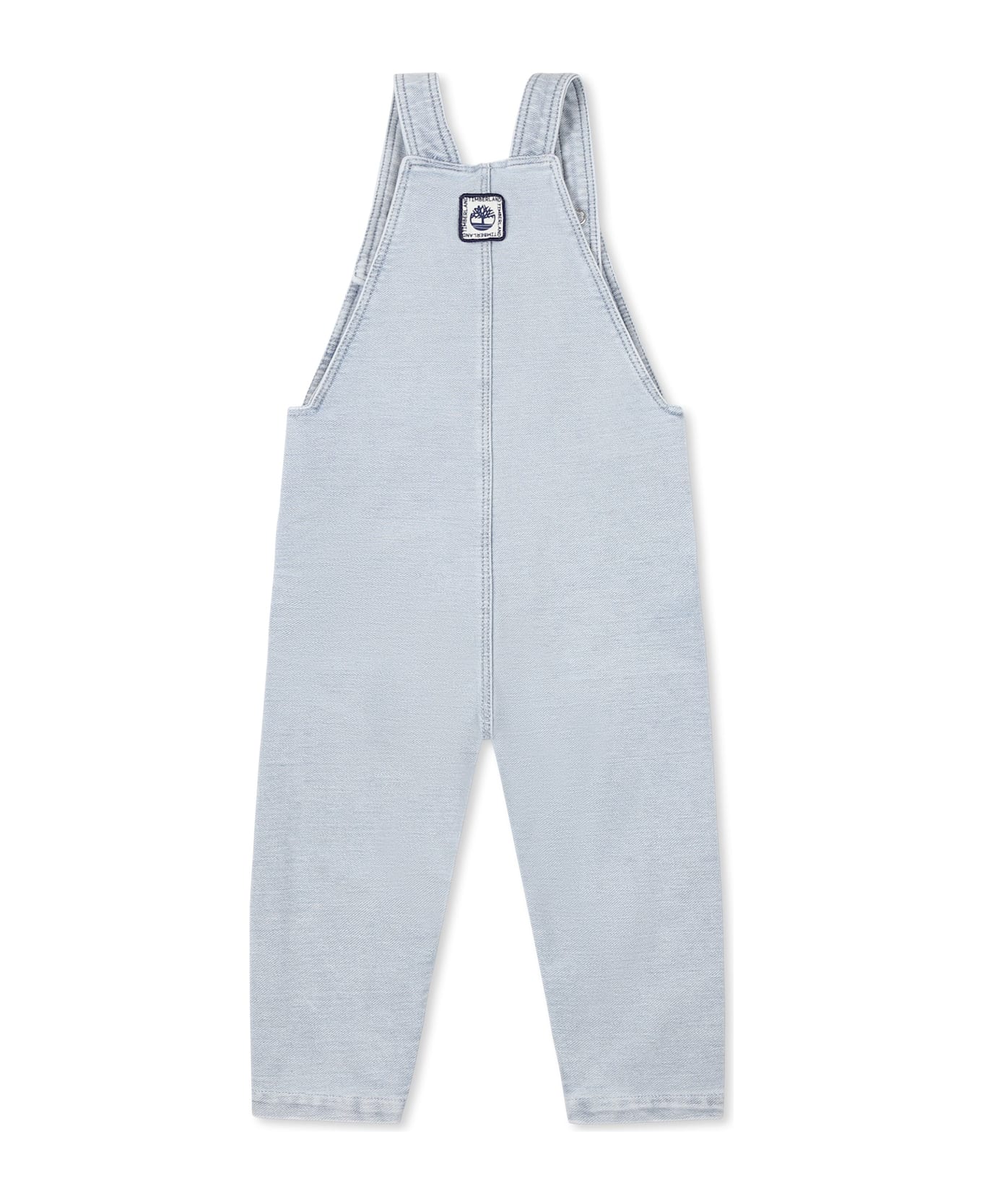 Timberland Denim Dungarees Pour Bébé Garçon Avec Logo - Denim