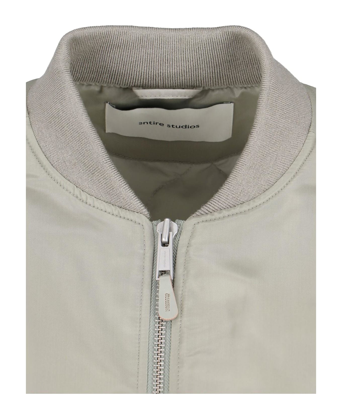 Entire Studios 
broad
 Zip Bomber Jacket - Gr Grey